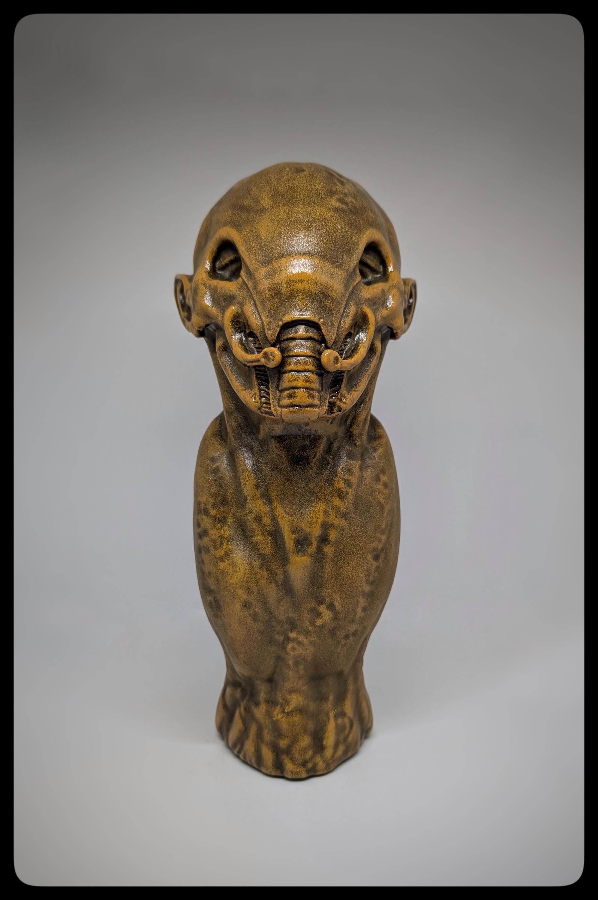 Inspired by H.R. Giger – The Tourist / Height 12.2" (31 cm/310mm) 3D Resin Sculpture