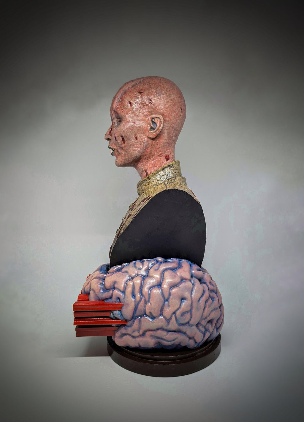 Zombie Holocaust Bust 14.8" (37.5 cm) Hand Painted Resin Horror Collectible