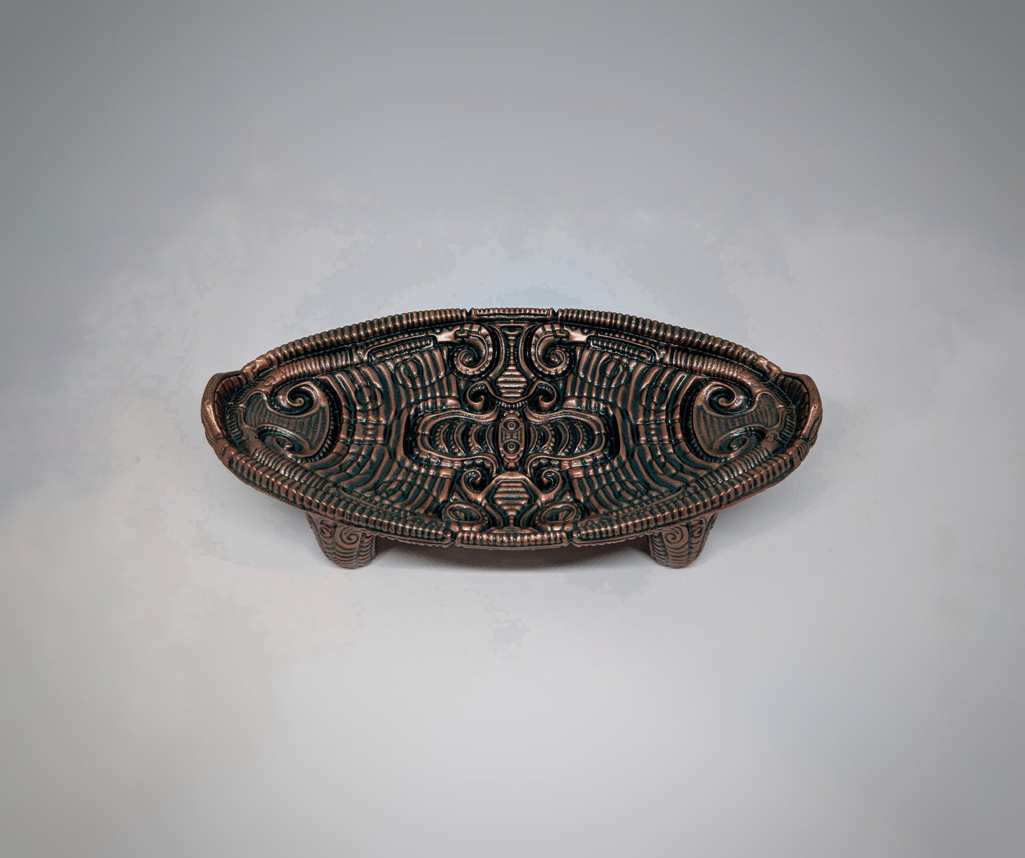 Decorative Tray 3D Resin Sculpture 11in(28 cm) x 5.5in (14 cm)