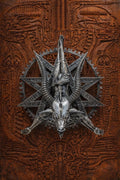 Inspired by H.R. Giger Baphomet  Wall Sculpture Height 10.2" (26 cm/260 mm)