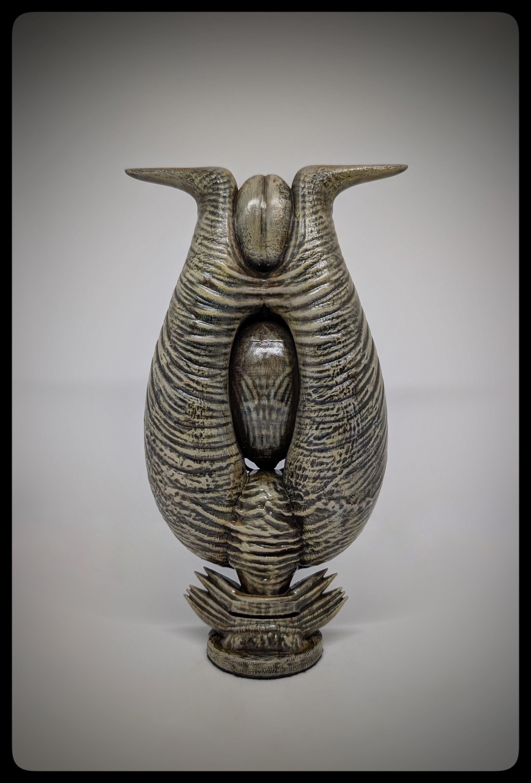 Inspired by H.R. Giger  THE MAGICIAN* 3D Resin Sculpture 8.7 inch (22 cm/220mm)