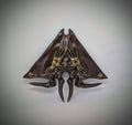 Inspired by HR Giger Secret Society 3D Resin Wall Sculpture 10.2in (26 cm / 260 mm) 3D sculpted by Carlito Brigante