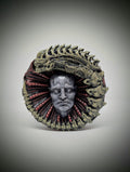 Inspired H.R.Giher Alien Prometheus 3D Resin Wall Sculpture /6.1"(15.5cm/155mm)