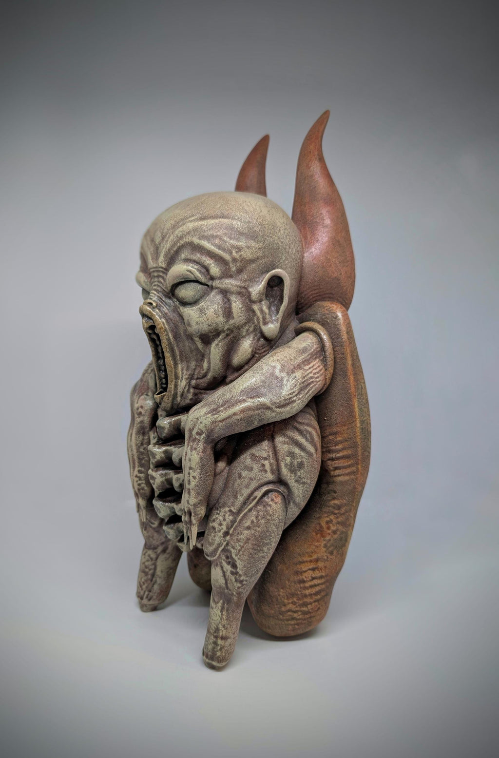 Inspired by H.R. Giger – The Tourist / Height 13.4 in (34 cm/340mm) 3D Resin Sculpture