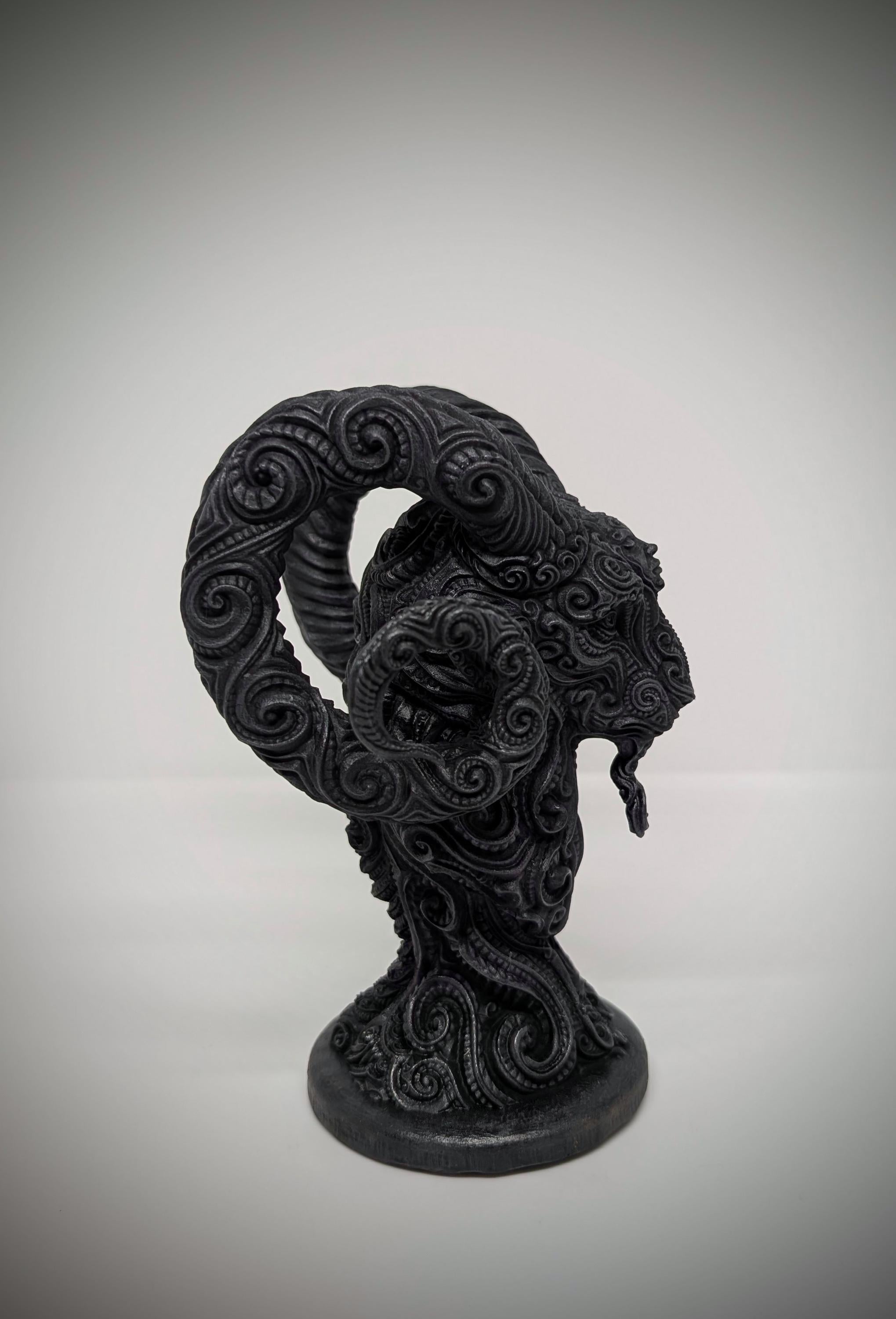 Aries -design Zane Rogers 3D Printing Resin Figurine Height 6.7" (17cm/170mm)