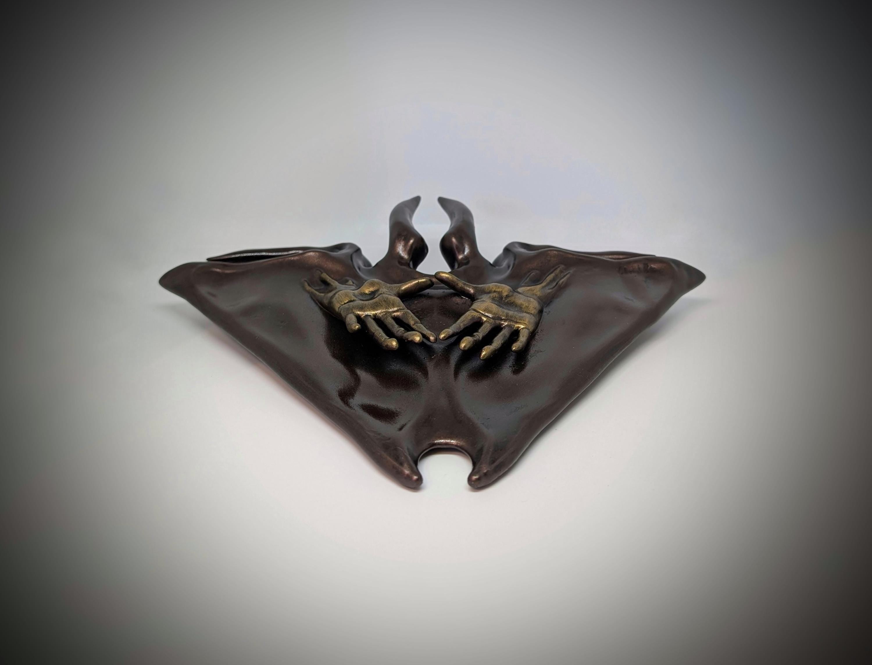 Inspired by HR Giger Secret Society 3D Resin Wall Sculpture 10.2in (26 cm / 260 mm) 3D sculpted by Carlito Brigante