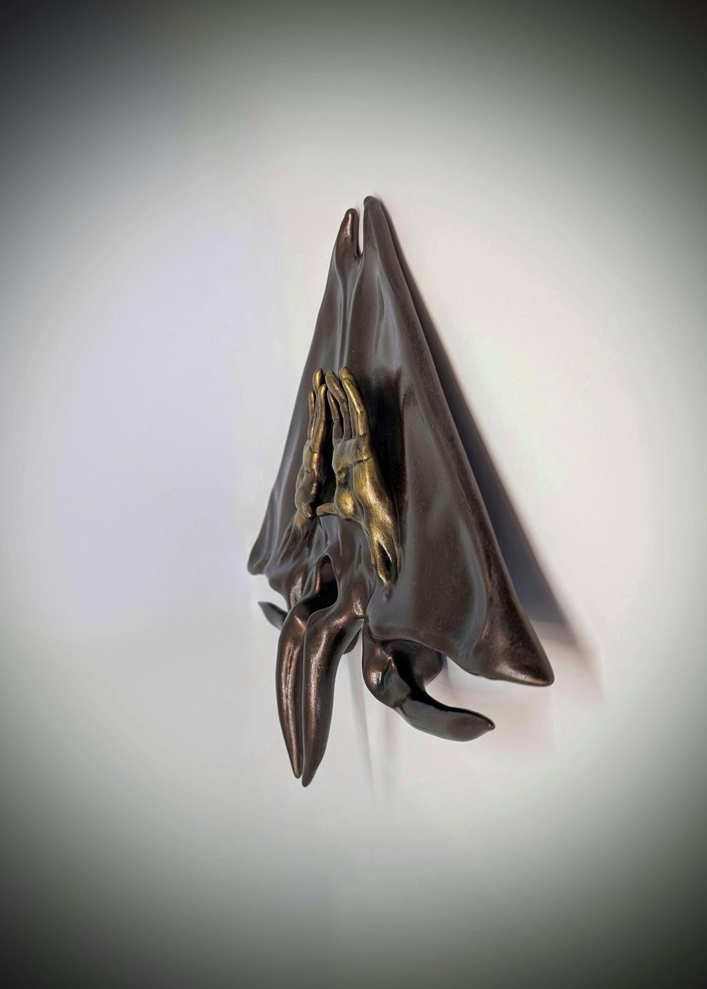 Inspired by HR Giger Secret Society 3D Resin Wall Sculpture 10.2in (26 cm / 260 mm) 3D sculpted by Carlito Brigante