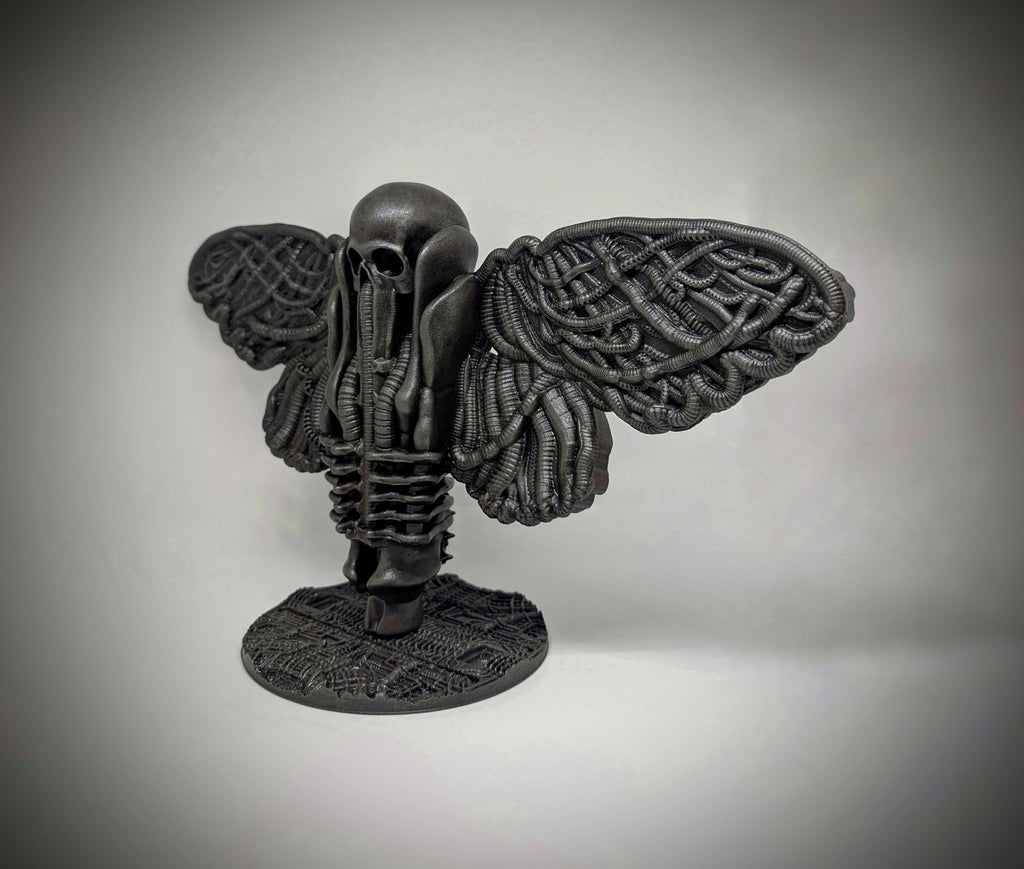 Inspired H.R. Giger - Death Moth / Width 15.3 in (39 cm / 390 mm) / Design Carlito Brigante