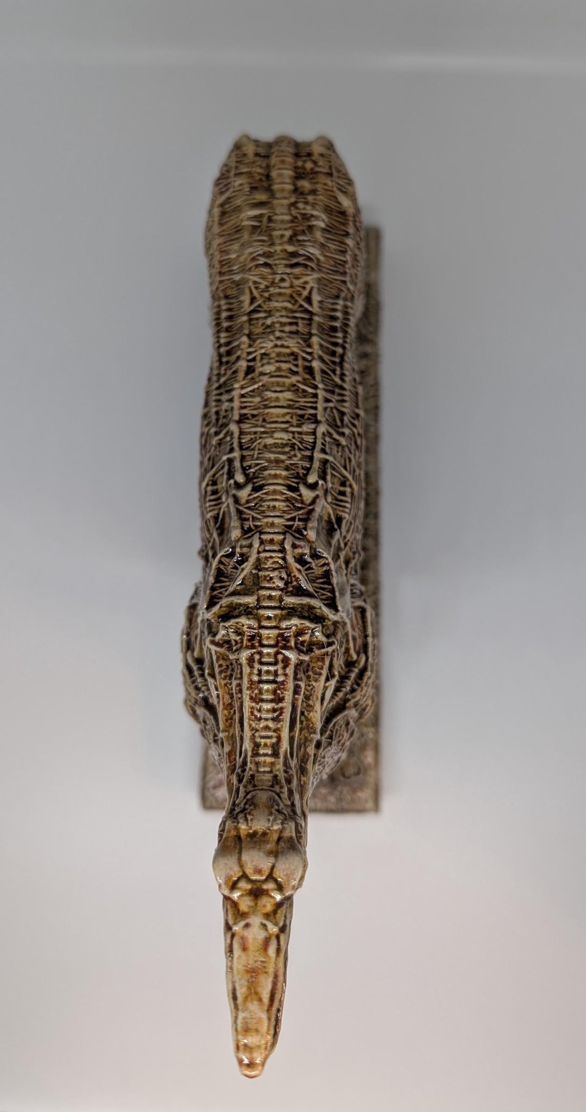 3D Resin Sculpture Inspired by Zdzisław Beksiński / Height: 8.3 in (21 cm / 210 mm)