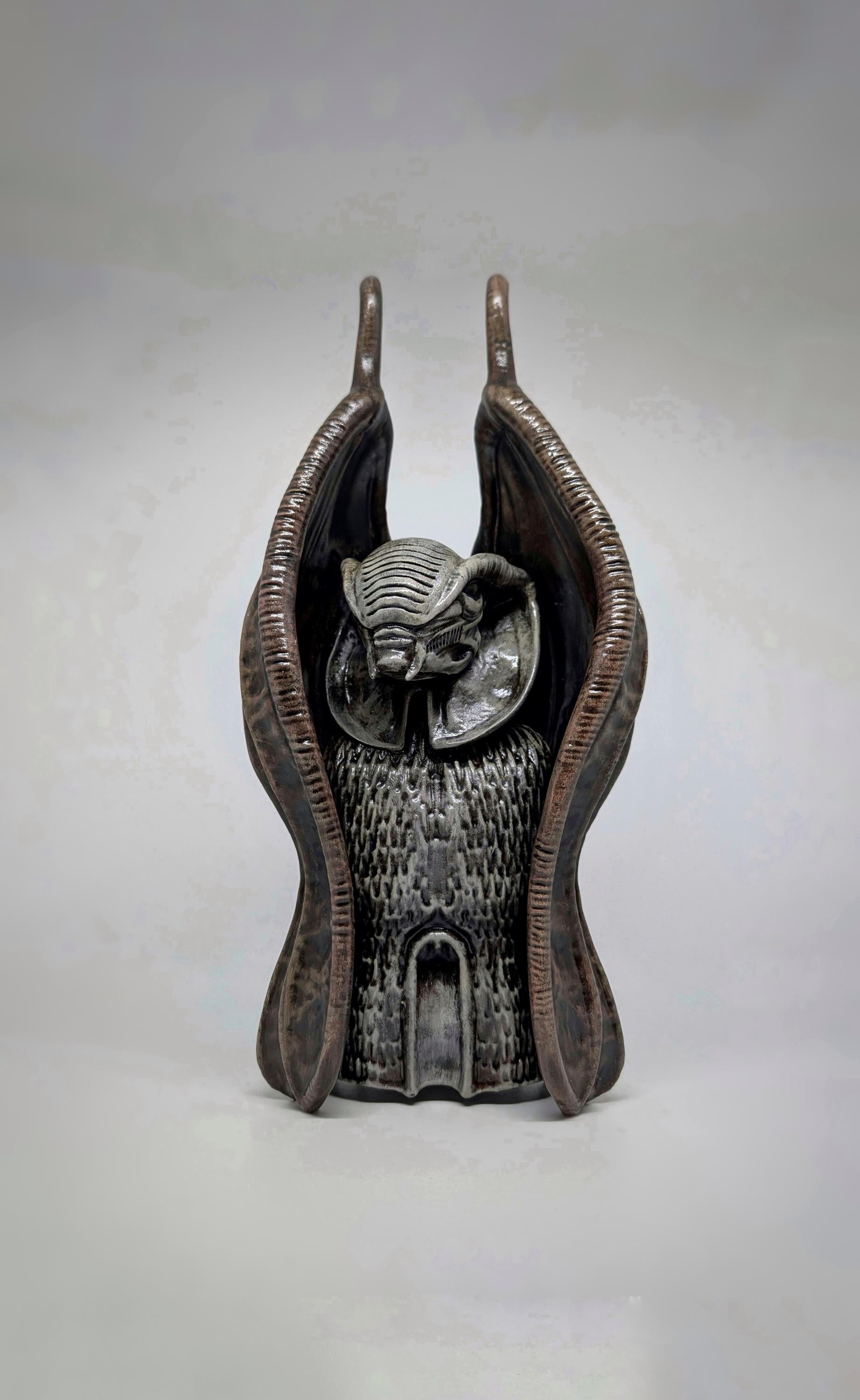 Inspired by H.R. Giger – The Tourist /11.8" (30 cm)  3D Resin Sculpture