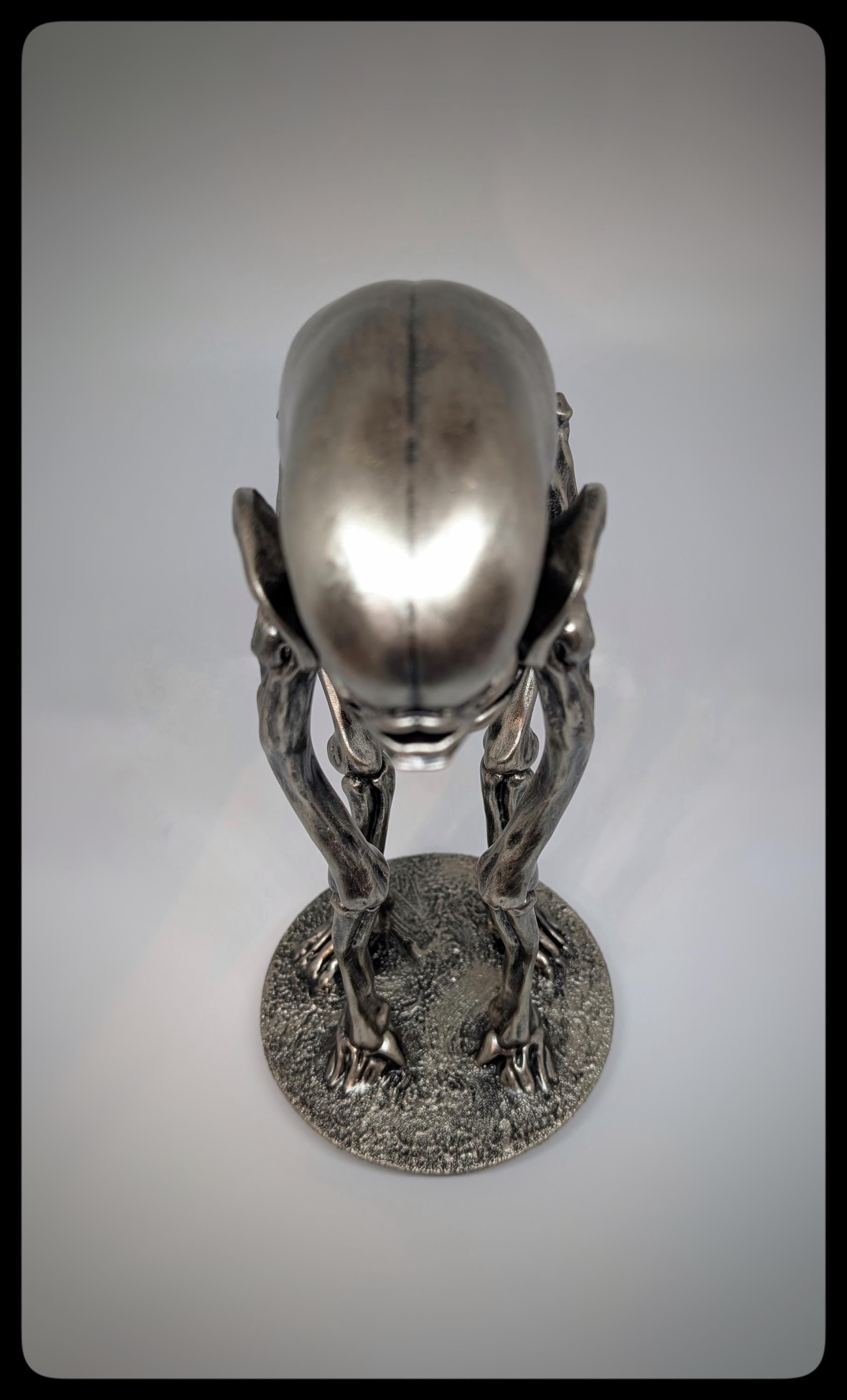 Inspired by H.R. Giger - Bambi Alien / 3D Resin/ Height 11.8" (30 cm/300mm)