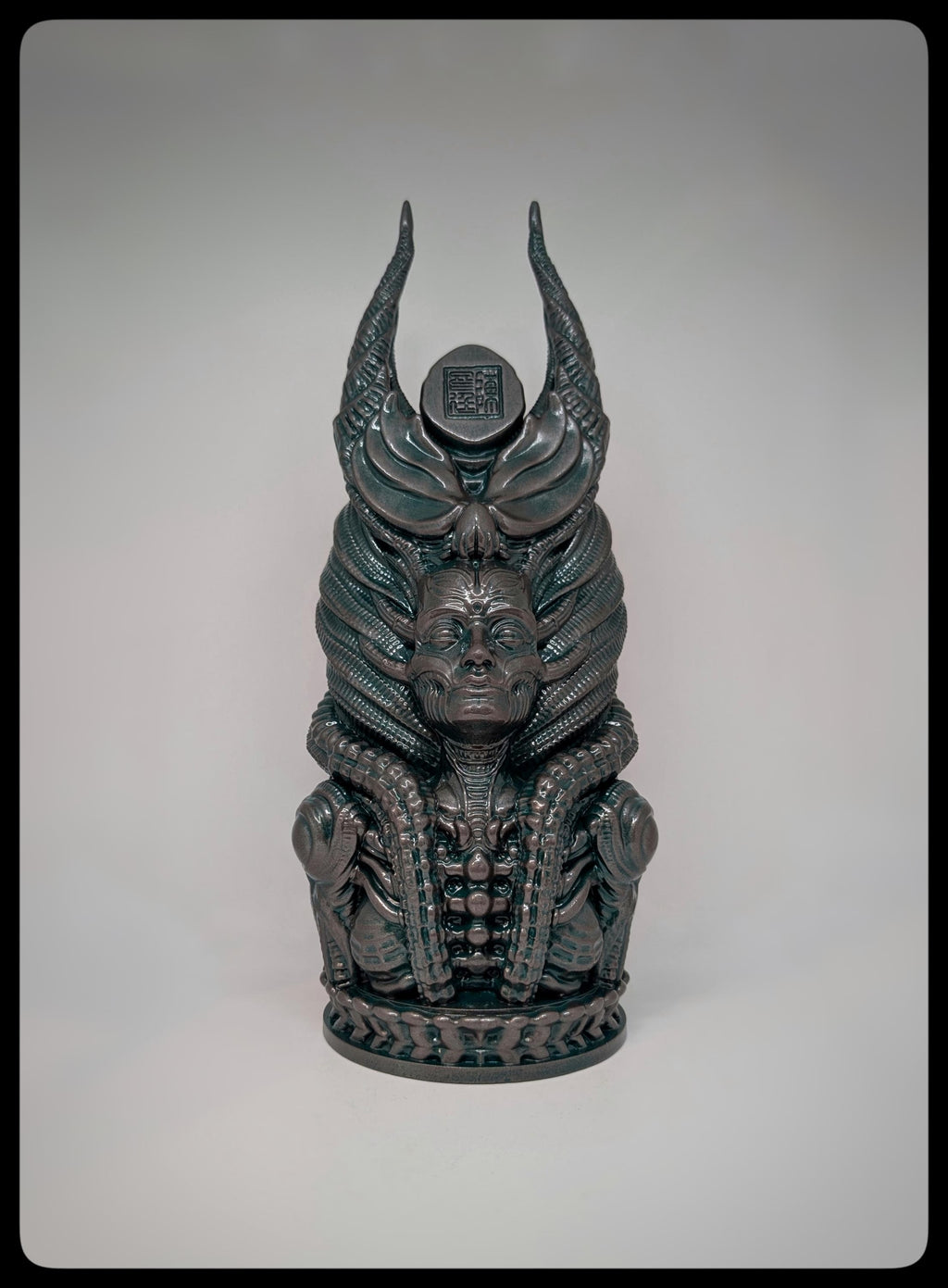 Inspired by H.R. Giger – Totem 3D Resin Sculpture 12.8" (32.5 cm/325 mm)