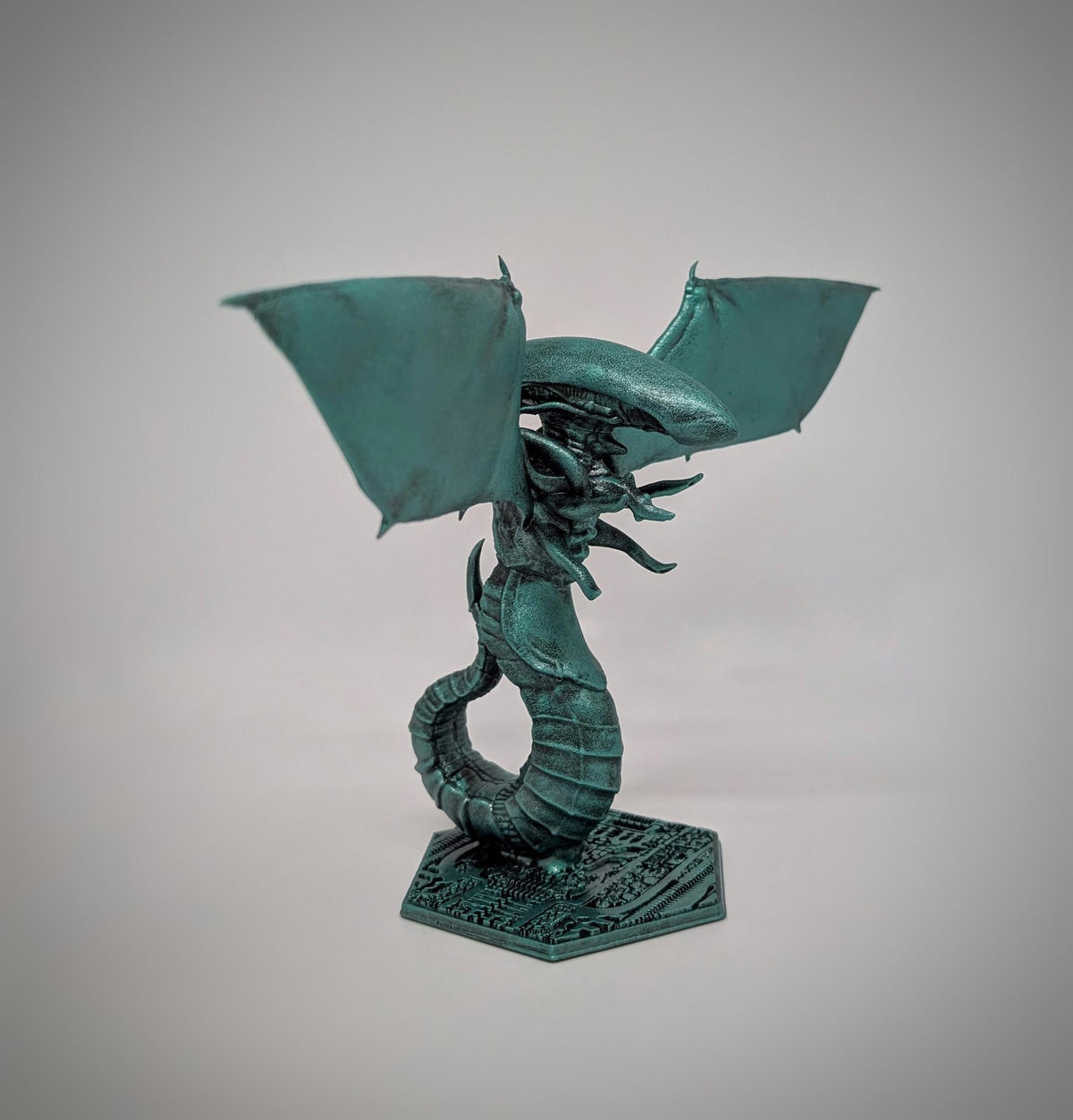 Medusa / Lady Xenogoyle 3D Resin Figure – 5.9 in (15 cm/150mm)