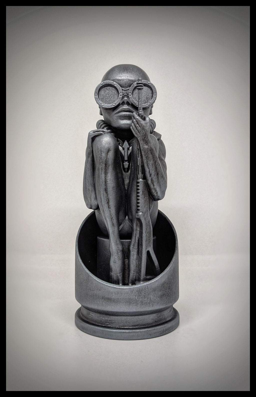 H.R. Giger Inspired Birth Machine Bullet Baby 3D Resin Figure – 8.07 inches (20.5 cm/205mm)