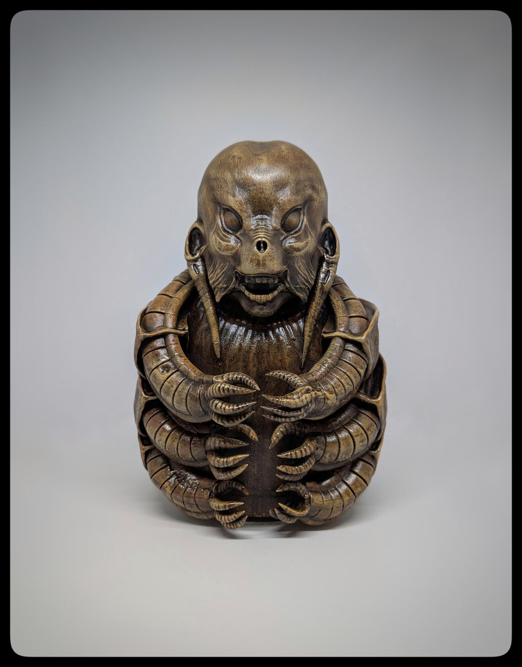 Inspired by H.R. Giger – The Tourist /9.45 in (24 cm/240 mm) 3D Resin Sculpture