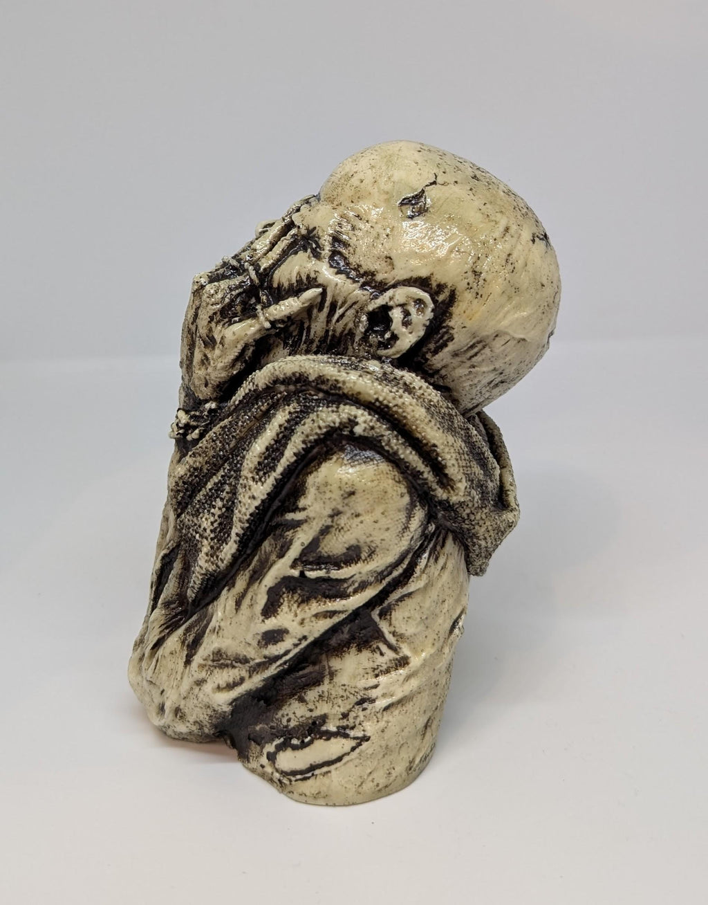 Mummy Resin Cast Sculpture – 5.9in (15cm/150mm) Gothic Horror Decor