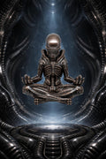 Inspired H.R. Giger Alien Xenomorph Figure 9in (23 cm) 3D Resin