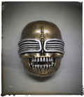 Inspired by H.R. Giger Bombs (1983) Wall Sculpture 10.6x9.3in (27x23.5cm)