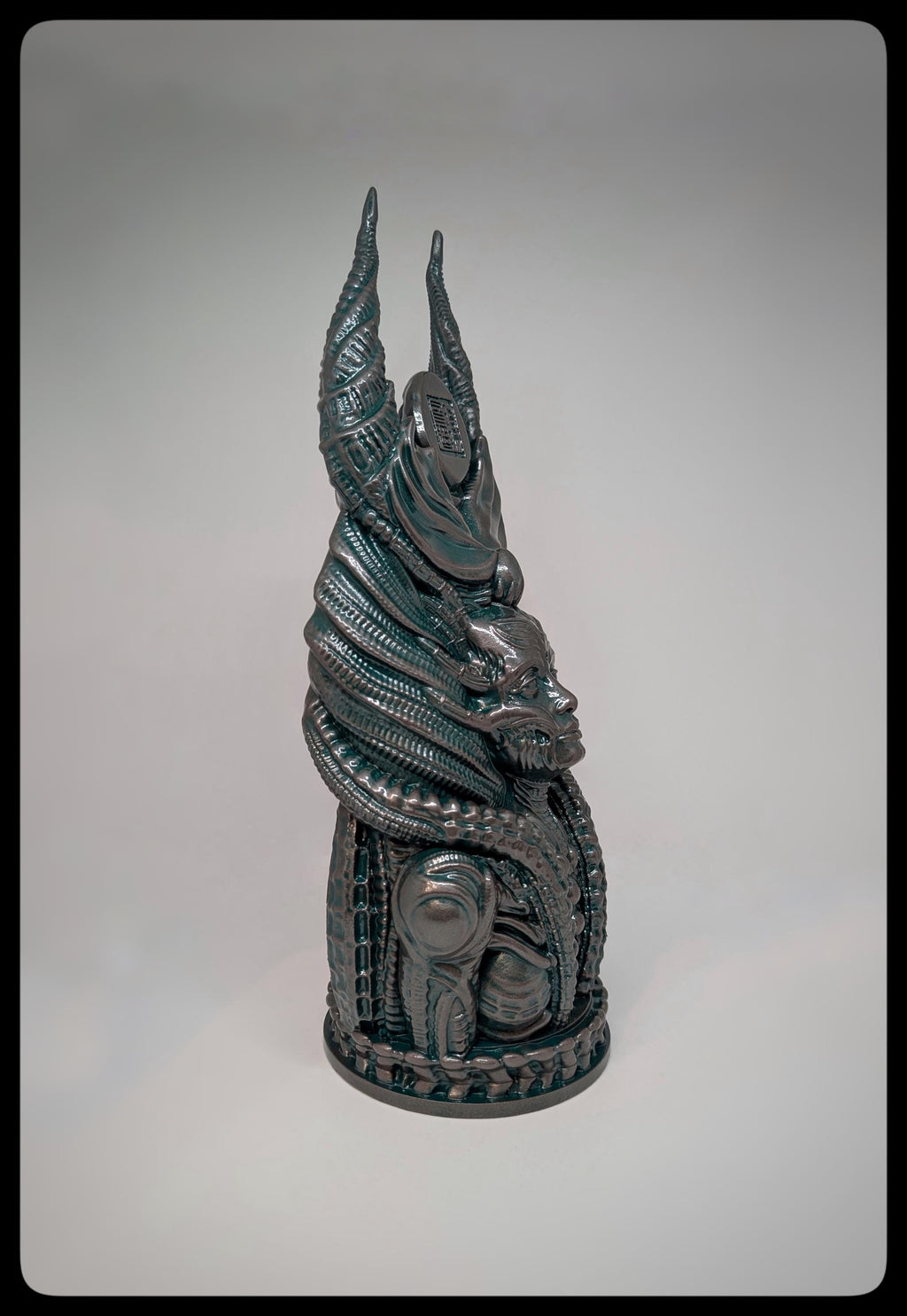 Inspired by H.R. Giger – Totem 3D Resin Sculpture 12.8" (32.5 cm/325 mm)