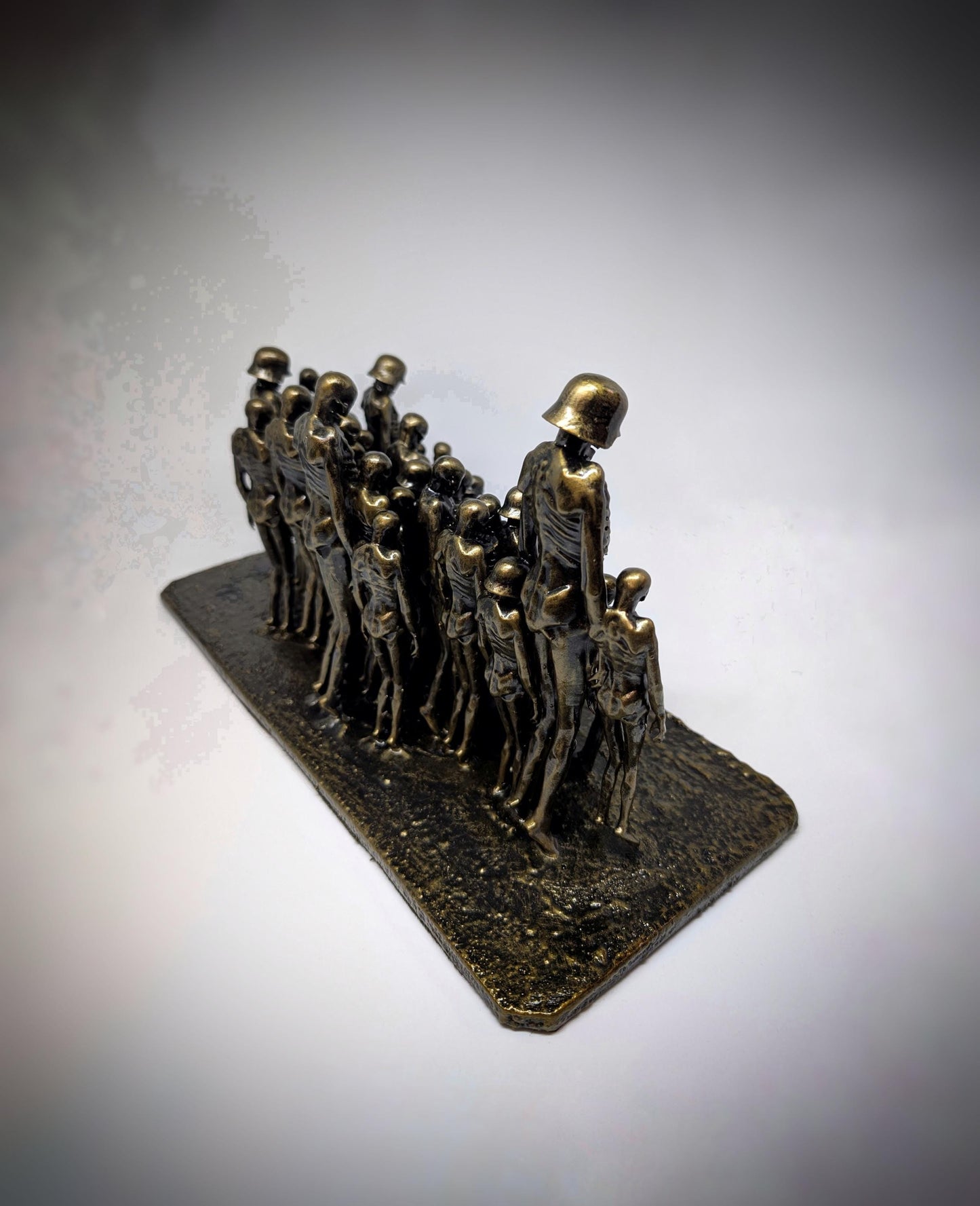 Inspired by Z. Beksiński Silent Wall / Sculpture 3D Resin 7.1" (18cm) x 13.8" (35cm)
