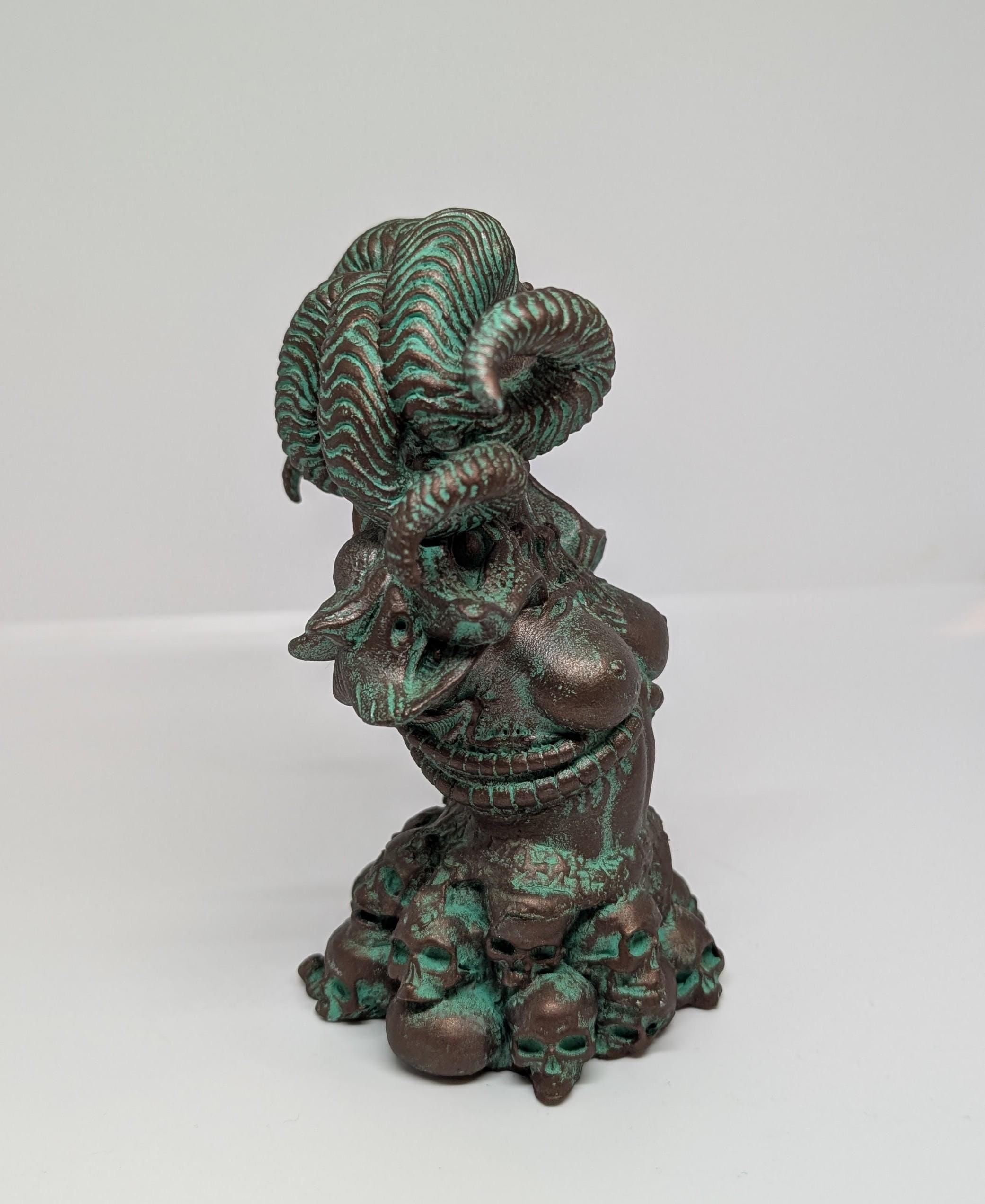 Lilith Mother of Demons 3D Printed Resin Figure – Height 6.5 Inches (16.5 cm)