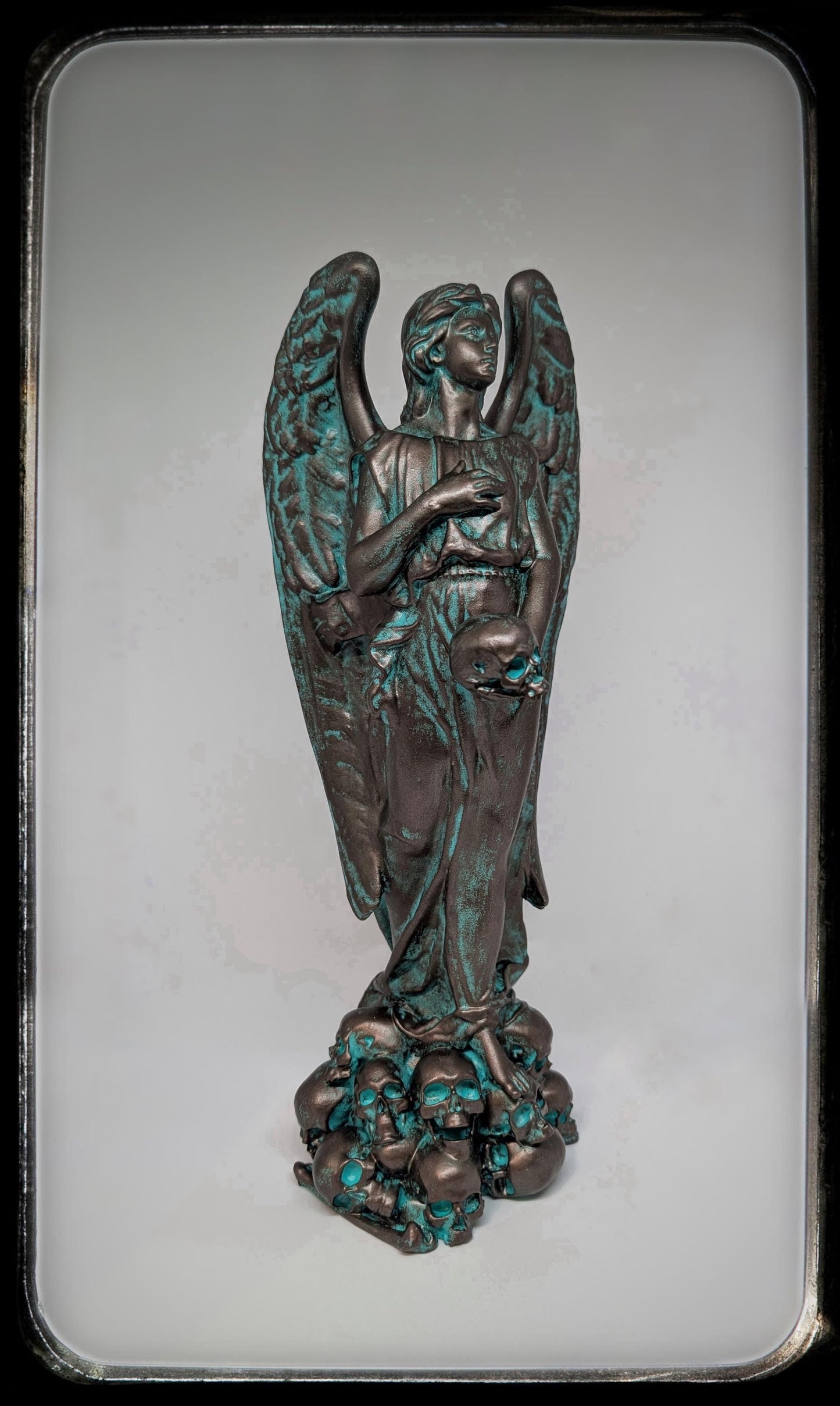 Angel of Death Gothic Resin Figurine Height 13.4'' (34 cm/340mm) Very Rare Art