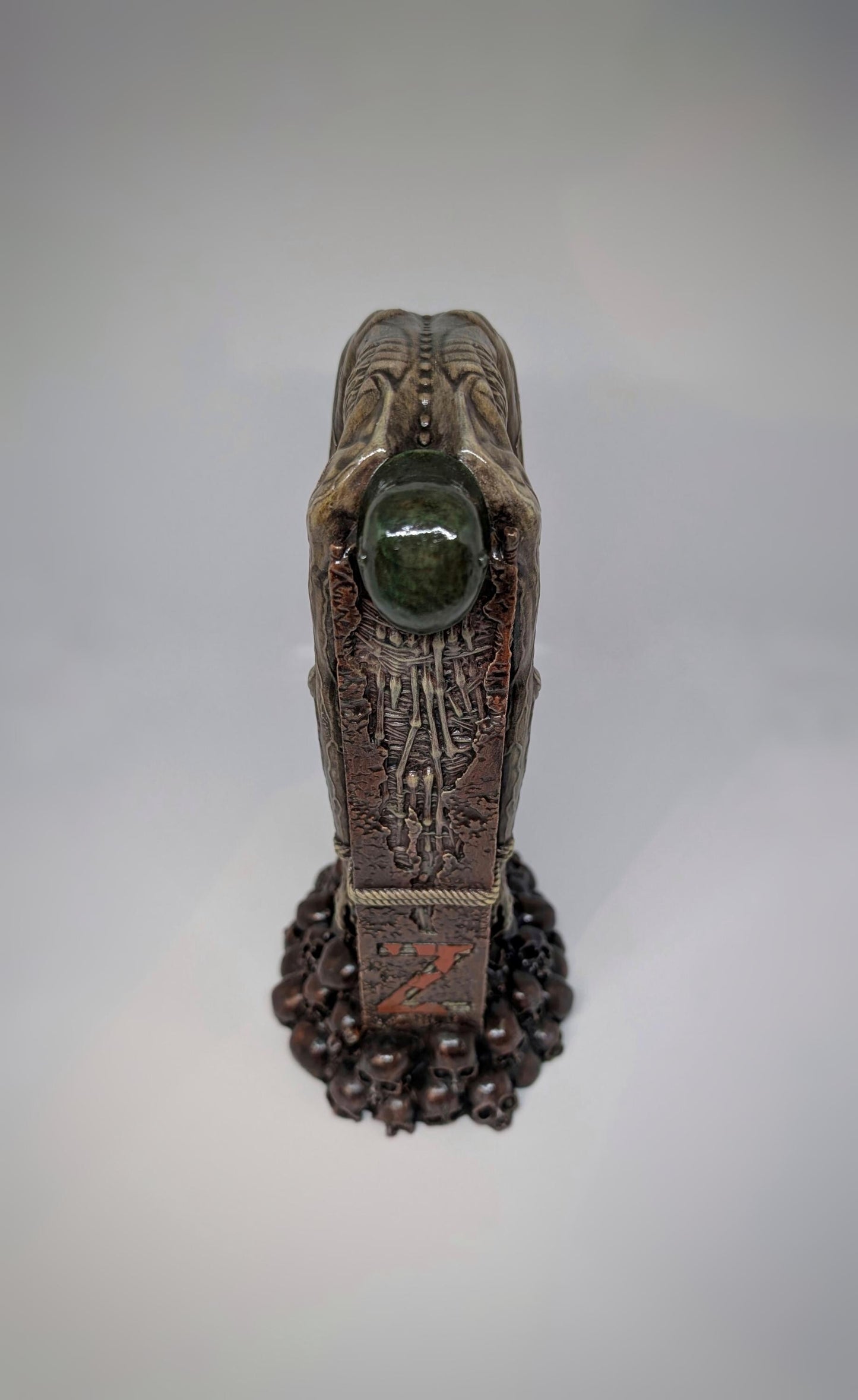 Zdzislaw Beksinski Inspired AD73 -3D Resin Sculpture Height 10.2" (26 cm/260 mm)
