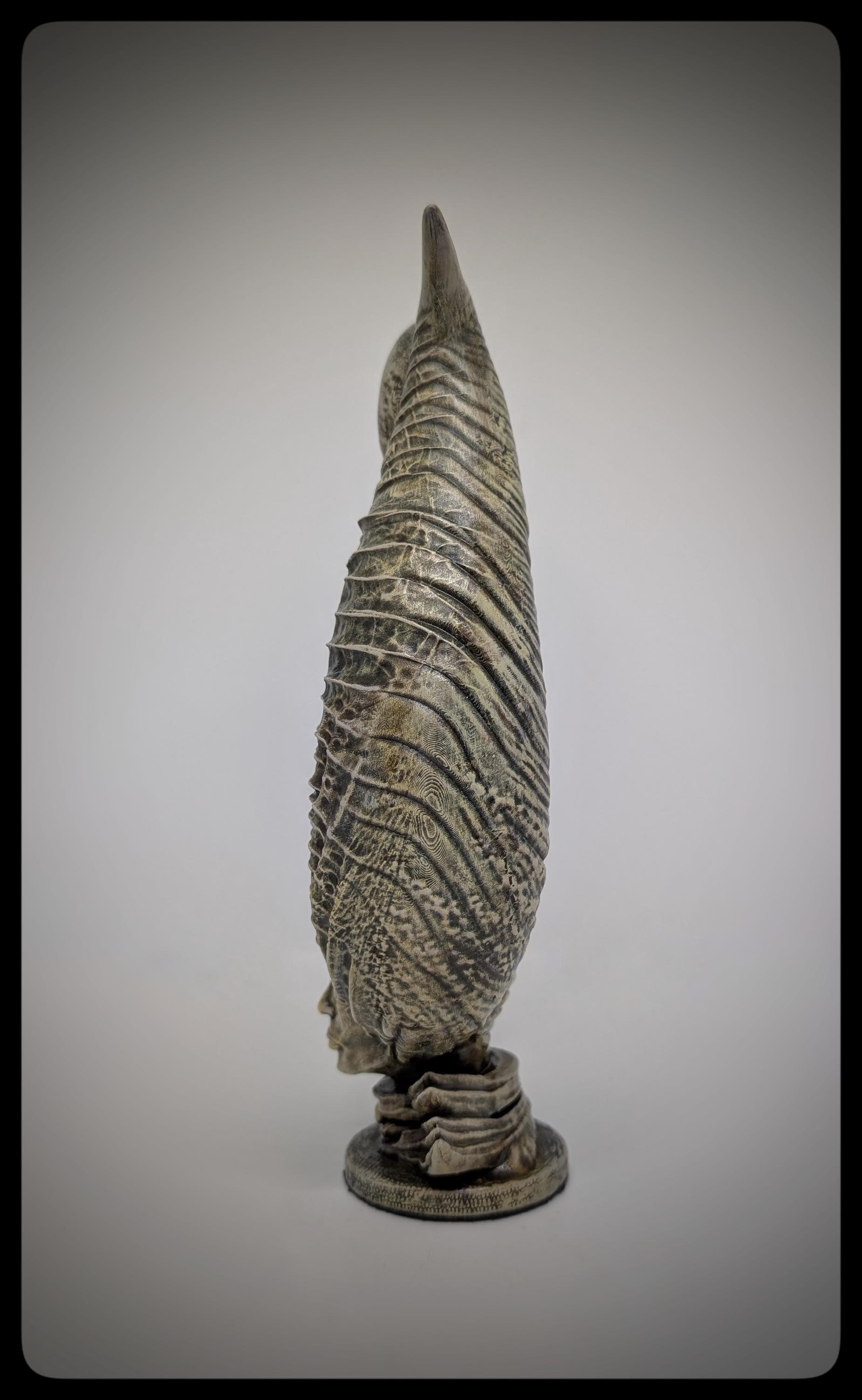Inspired by H.R. Giger  THE MAGICIAN* 3D Resin Sculpture 8.7 inch (22 cm/220mm)