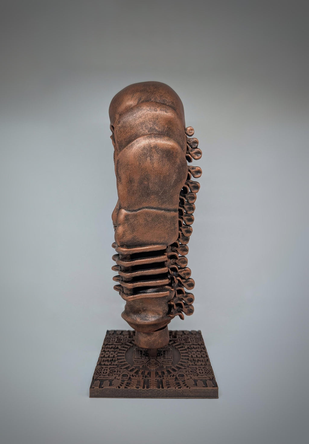 Inspired by H.R. Giger Harkonnen Table Leg – Height 13.8in (35cm / 350mm)/ 3D Resin /Design by Carlito Brigante