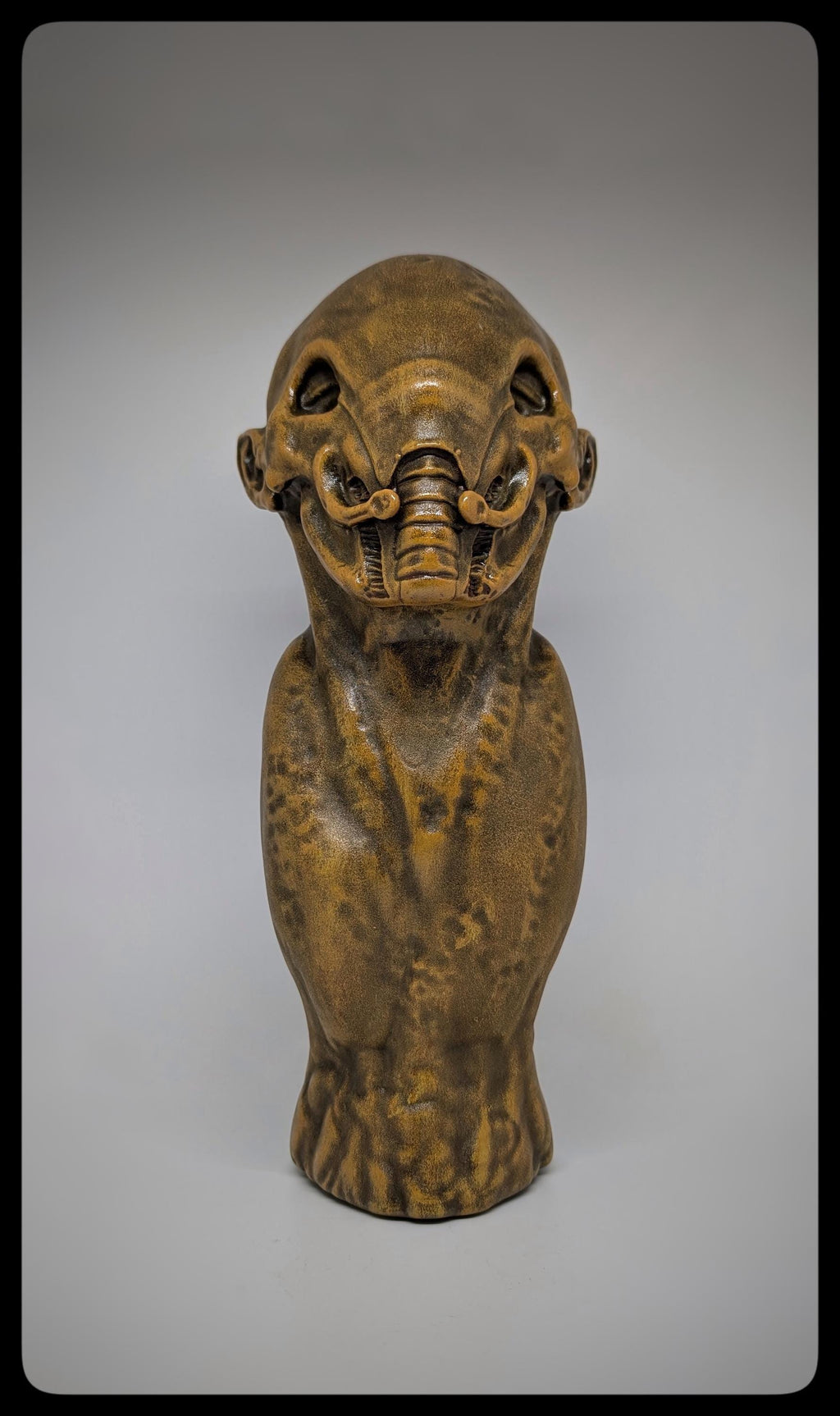 Inspired by H.R. Giger – The Tourist / Height 12.2" (31 cm/310mm) 3D Resin Sculpture
