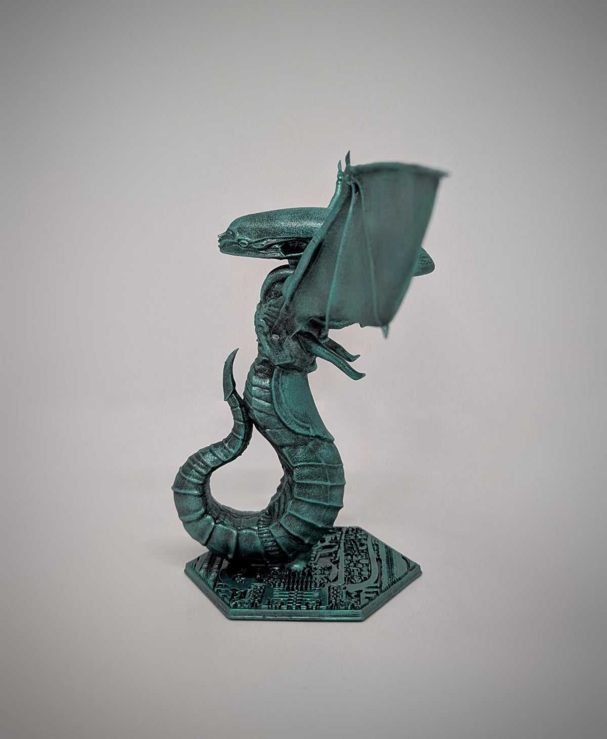 Medusa / Lady Xenogoyle 3D Resin Figure – 5.9 in (15 cm/150mm)