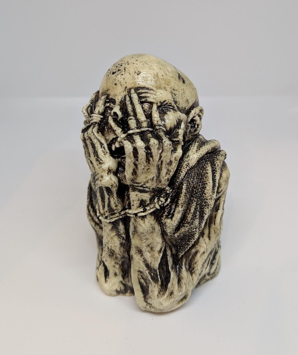 Mummy Resin Cast Sculpture – 5.9in (15cm/150mm) Gothic Horror Decor