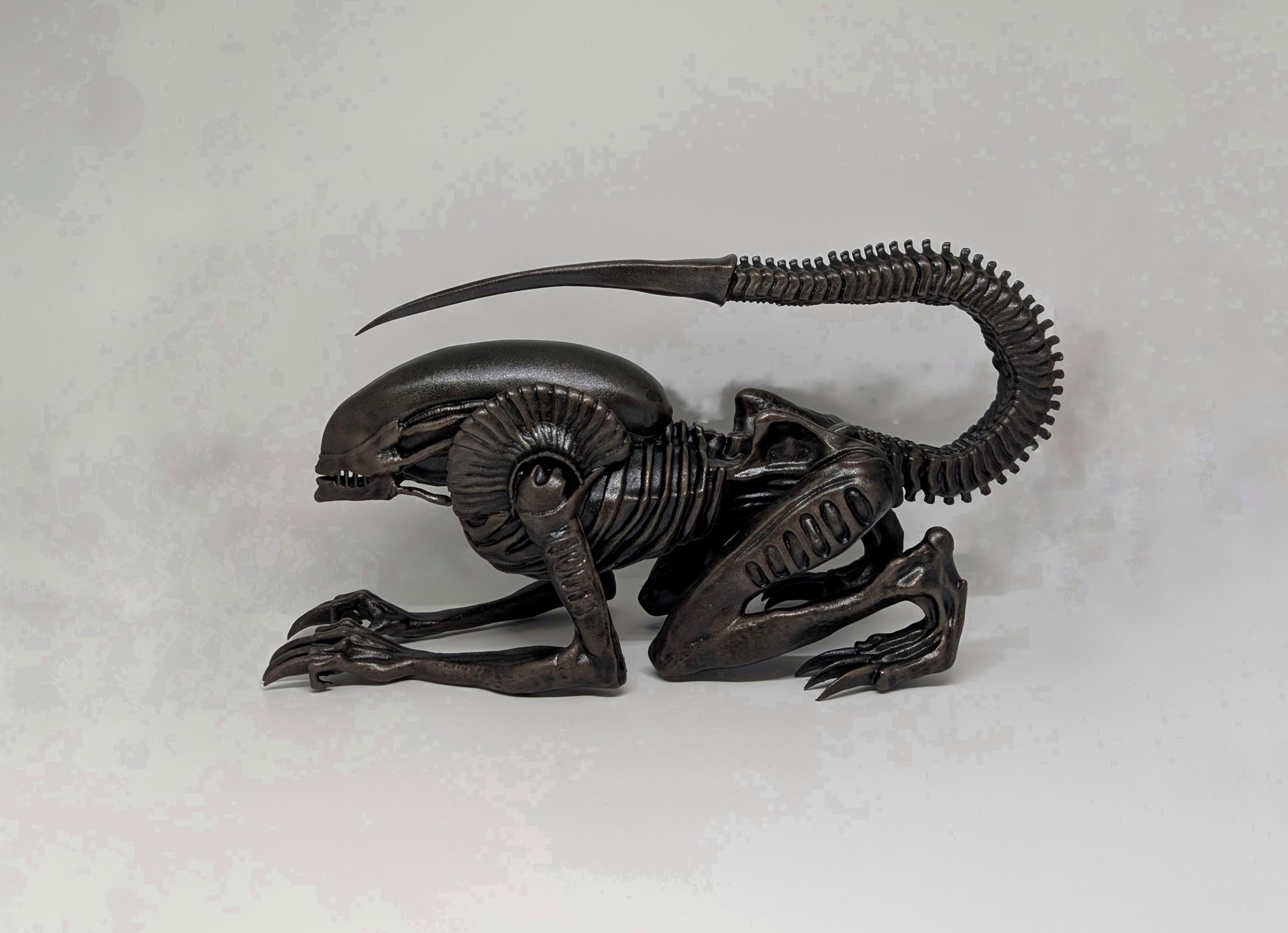 Inspired H.R. Giger Necronom Alien III 6.7" (17cm /170mm) x 13" (33cm/330mm)