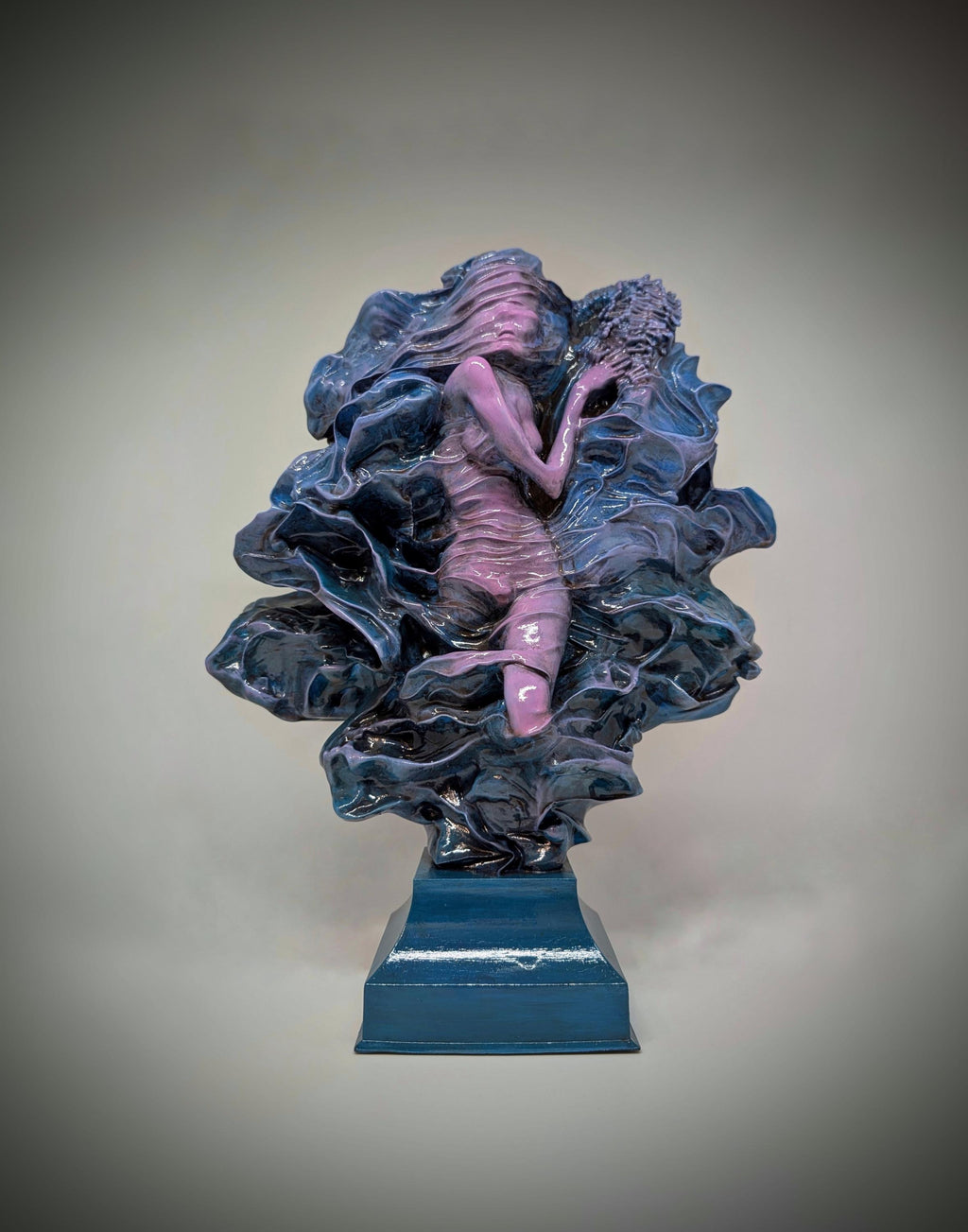 Inspired by Zdzislaw Beksinski Untitled (Through Cloth) 3D Sculpture 11.6in (29.5cm/295mm)