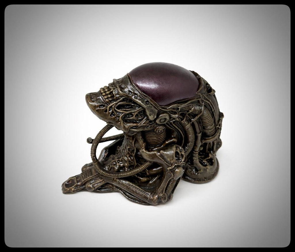 Inspired by H.R. Giger Alien Hybrid – 3D Resin Wall Sculpture 11.2" (28.5cm)