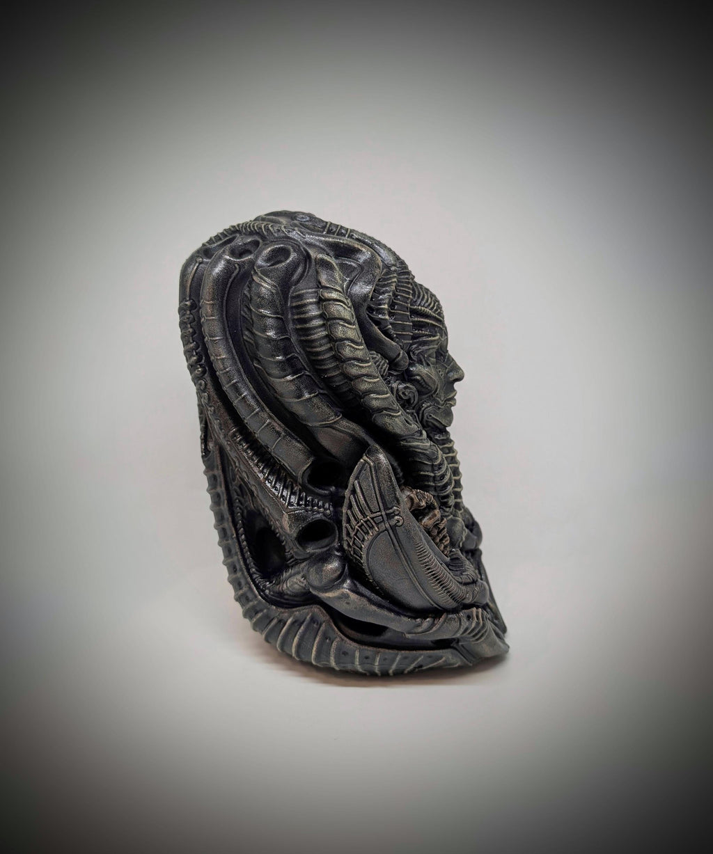 Inspired by H.R.Giger, Bio Craft -Mother Urn Statue 8.7"(22cm/220mm)