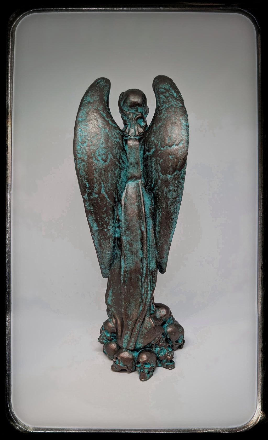 Angel of Death Gothic Resin Figurine Height 13.4'' (34 cm/340mm) Very Rare Art
