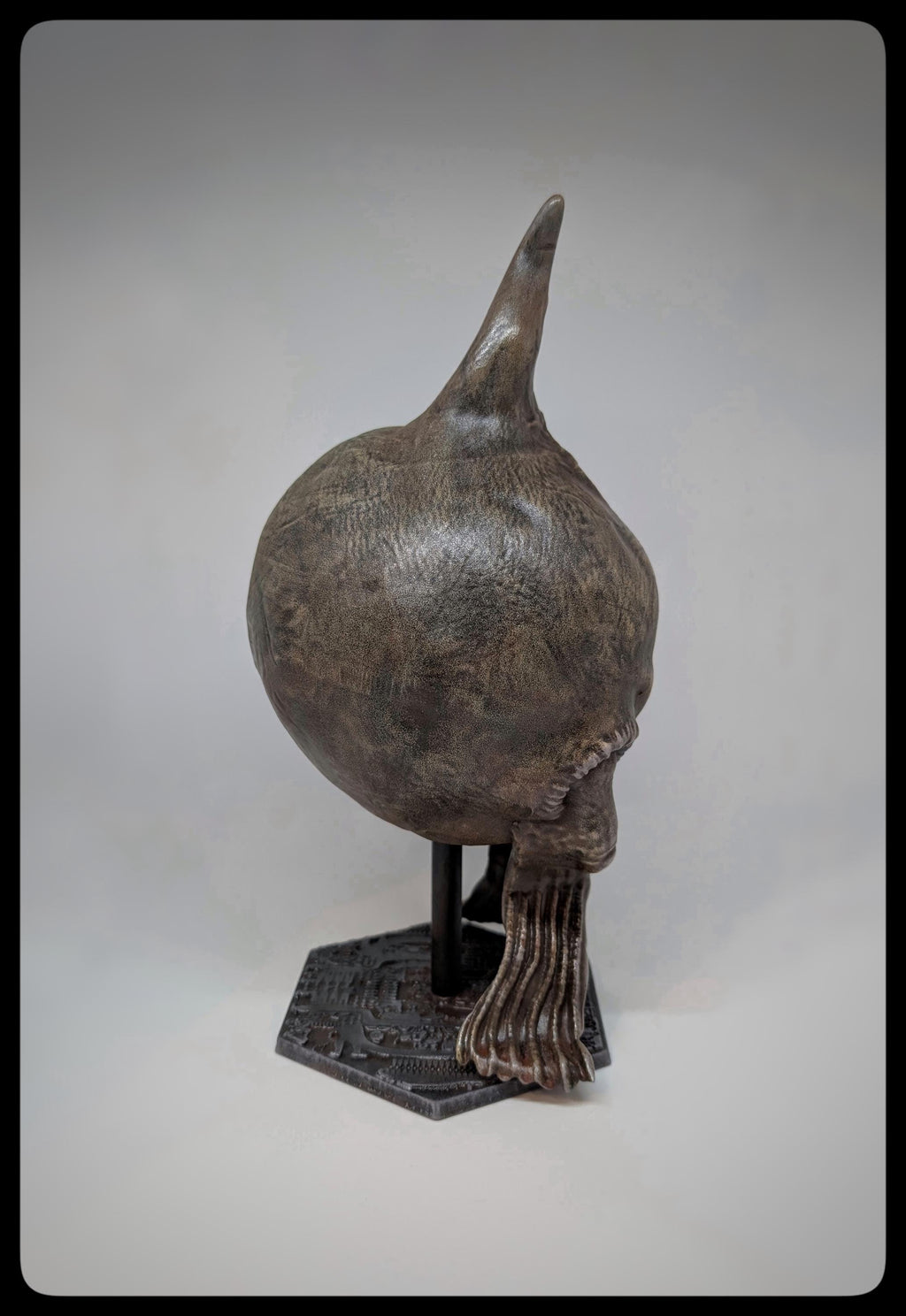 Inspired by H.R. Giger – The Tourist / Height 11.8 in (30 cm) 3D Resin Sculpture