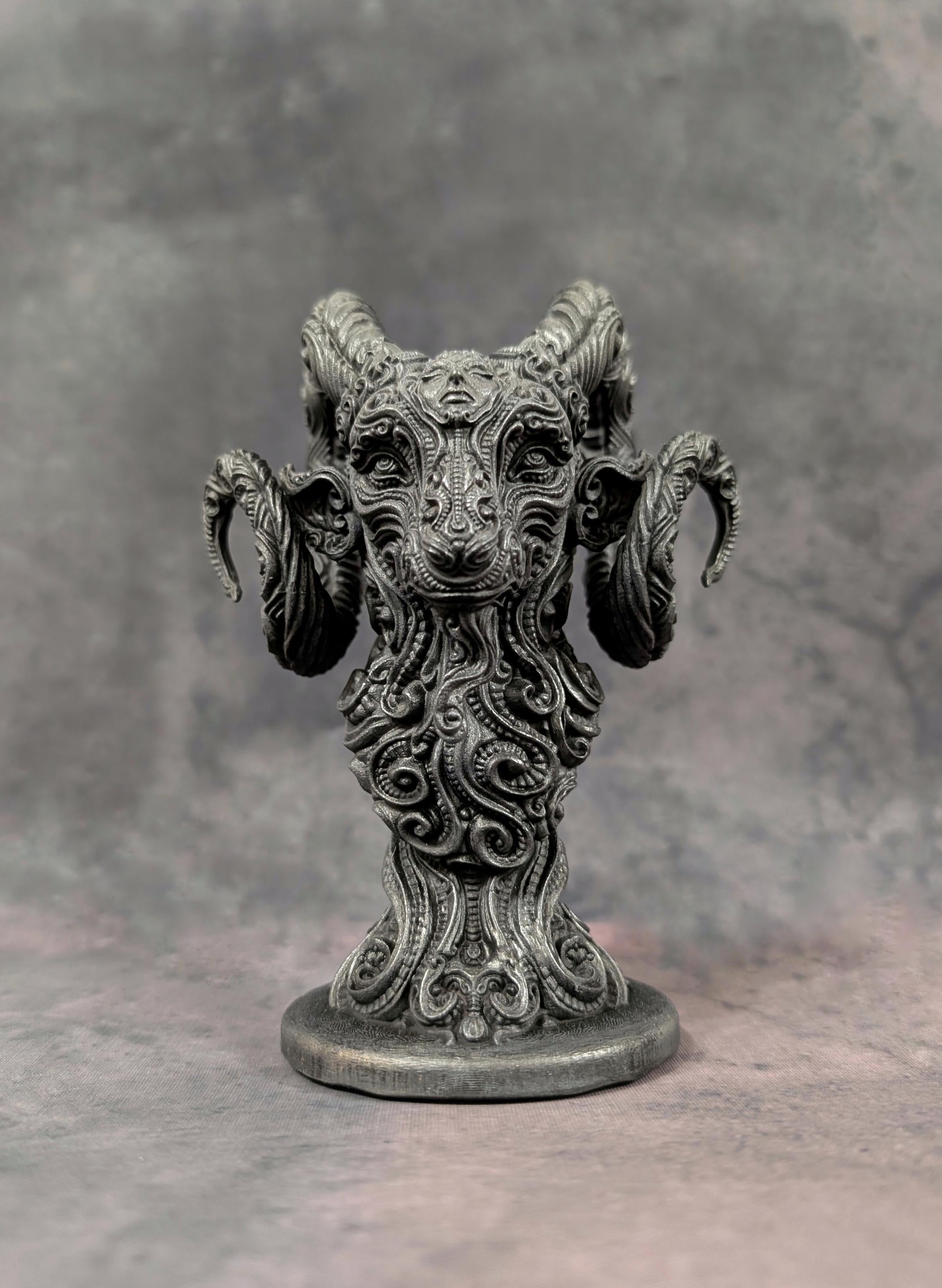 Aries -design Zane Rogers 3D Printing Resin Figurine Height 6.7" (17cm/170mm)