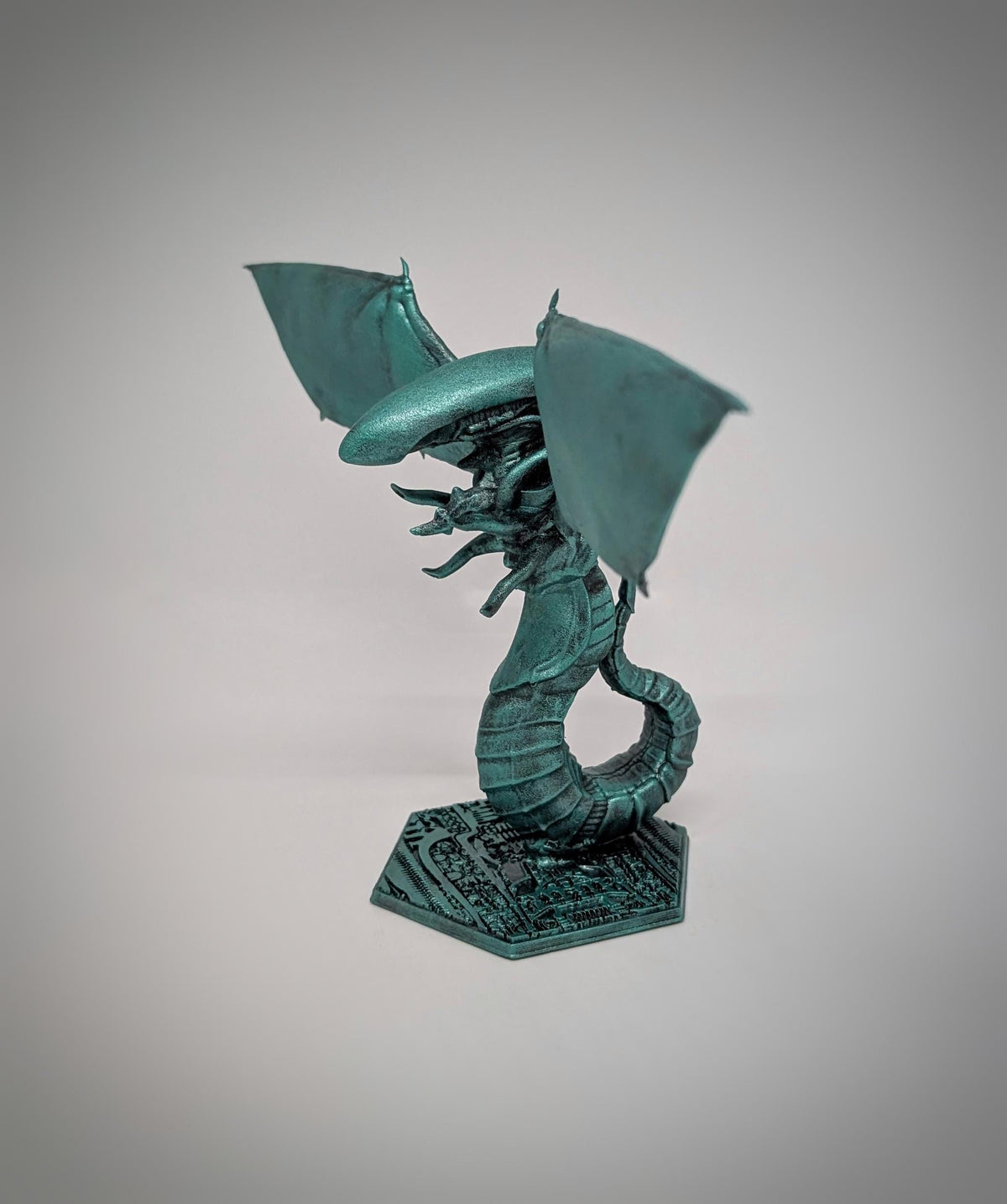Medusa / Lady Xenogoyle 3D Resin Figure – 5.9 in (15 cm/150mm)