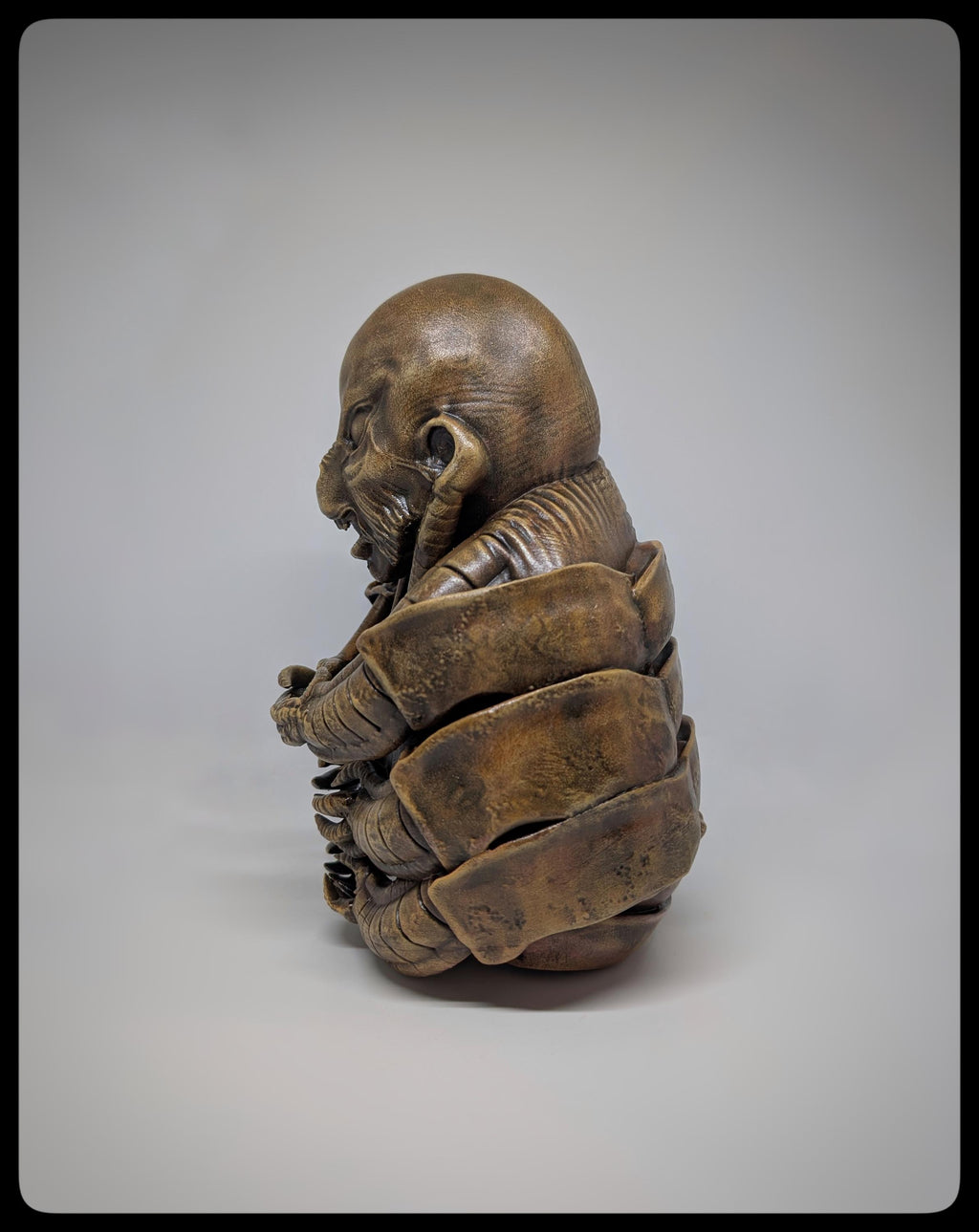 Inspired by H.R. Giger – The Tourist /9.45 in (24 cm/240 mm) 3D Resin Sculpture