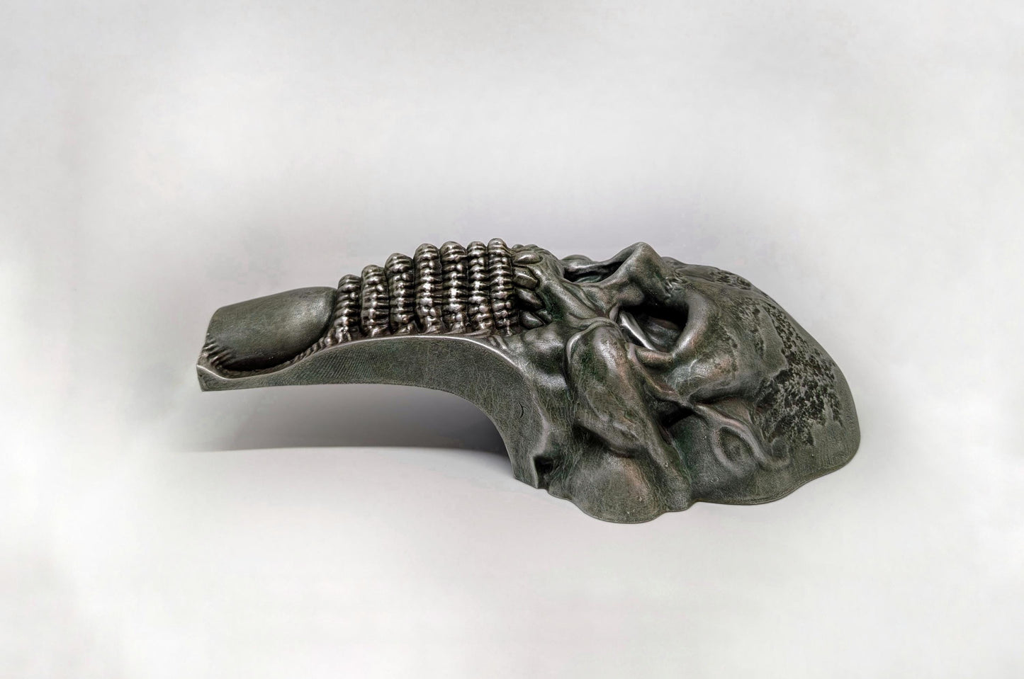 Biomechanical Skull / Wall Sculpture 12.2in (31cm/310mm) 3D Resin Art