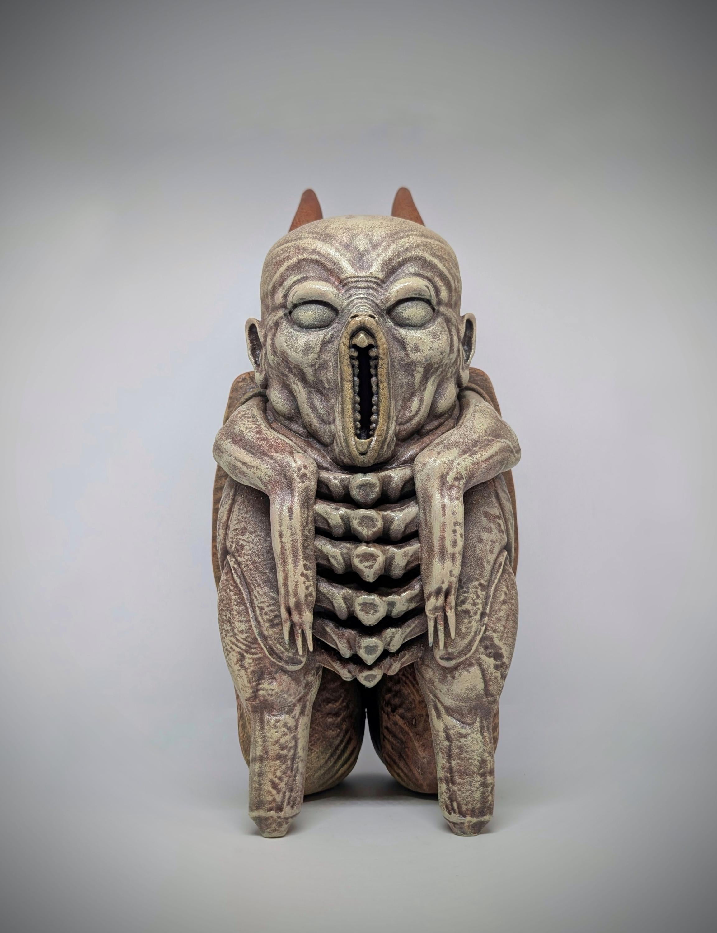 Inspired by H.R. Giger – The Tourist / Height 13.4 in (34 cm/340mm) 3D Resin Sculpture