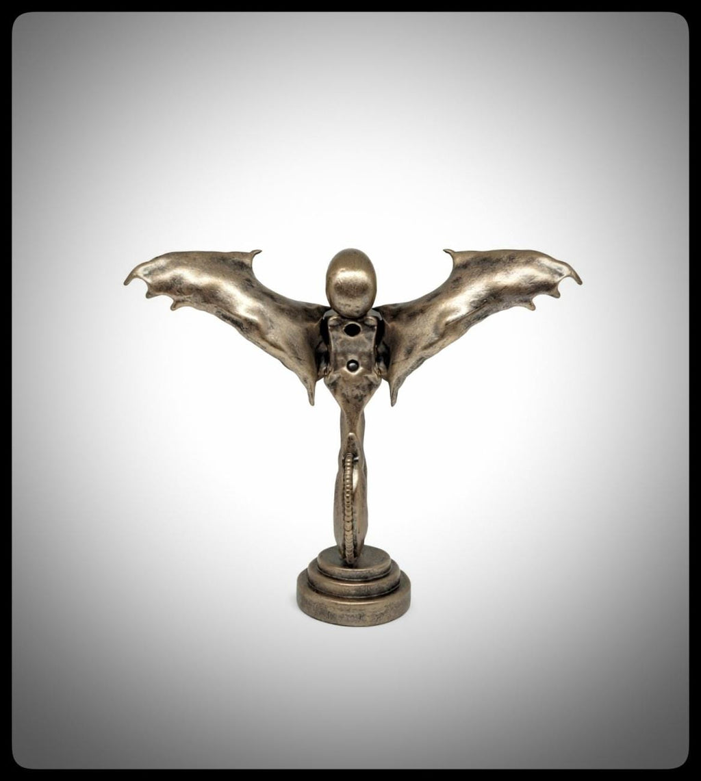 Inspired by H.R. Giger – Guardian Angel 9.45 in (24 cm/240 mm) 3D Resin Sculpture