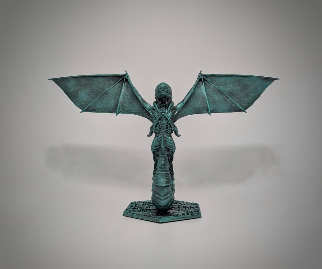 Medusa / Lady Xenogoyle 3D Resin Figure – 5.9 in (15 cm/150mm)