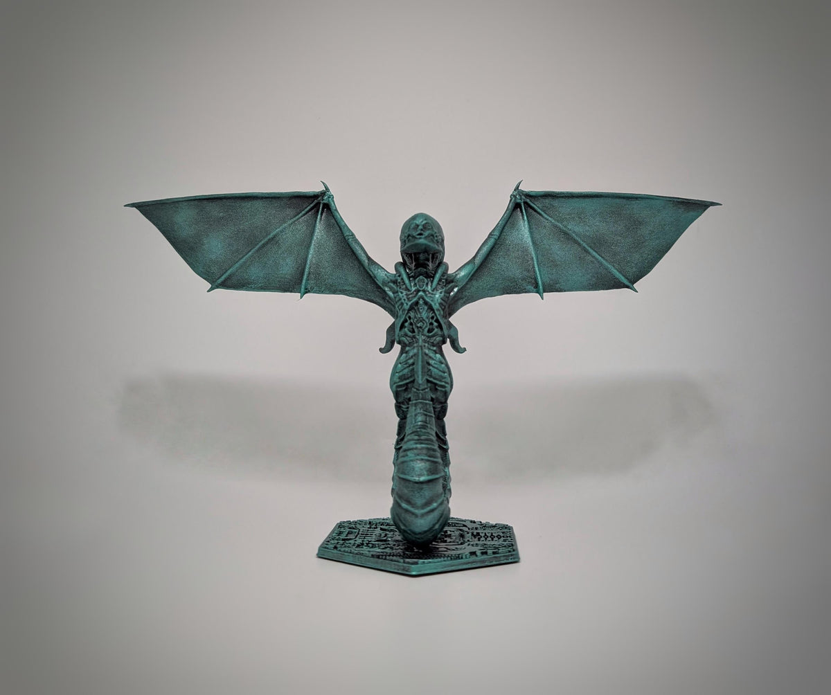Medusa / Lady Xenogoyle 3D Resin Figure – 5.9 in (15 cm/150mm)