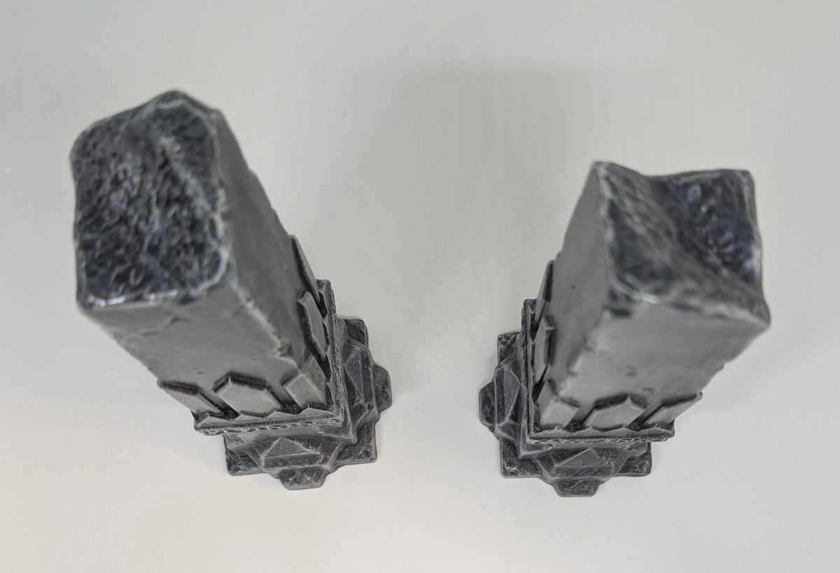 Lord of the Rings – 2x Moria Columns for Games – Height 7.9 inches (20 cm)