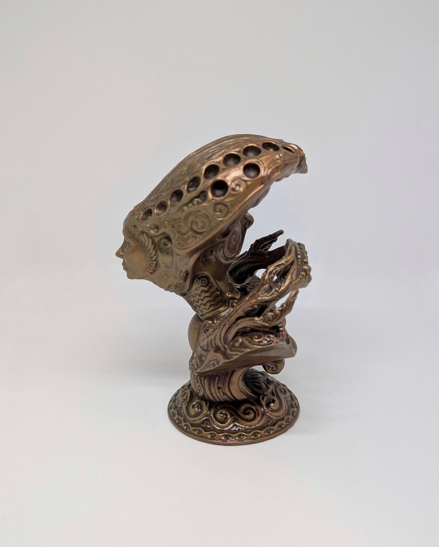 Inspired Frank Herbert's Dune Queen 3D Resin Sculpture / Height 5.5" (14 cm / 140 mm)