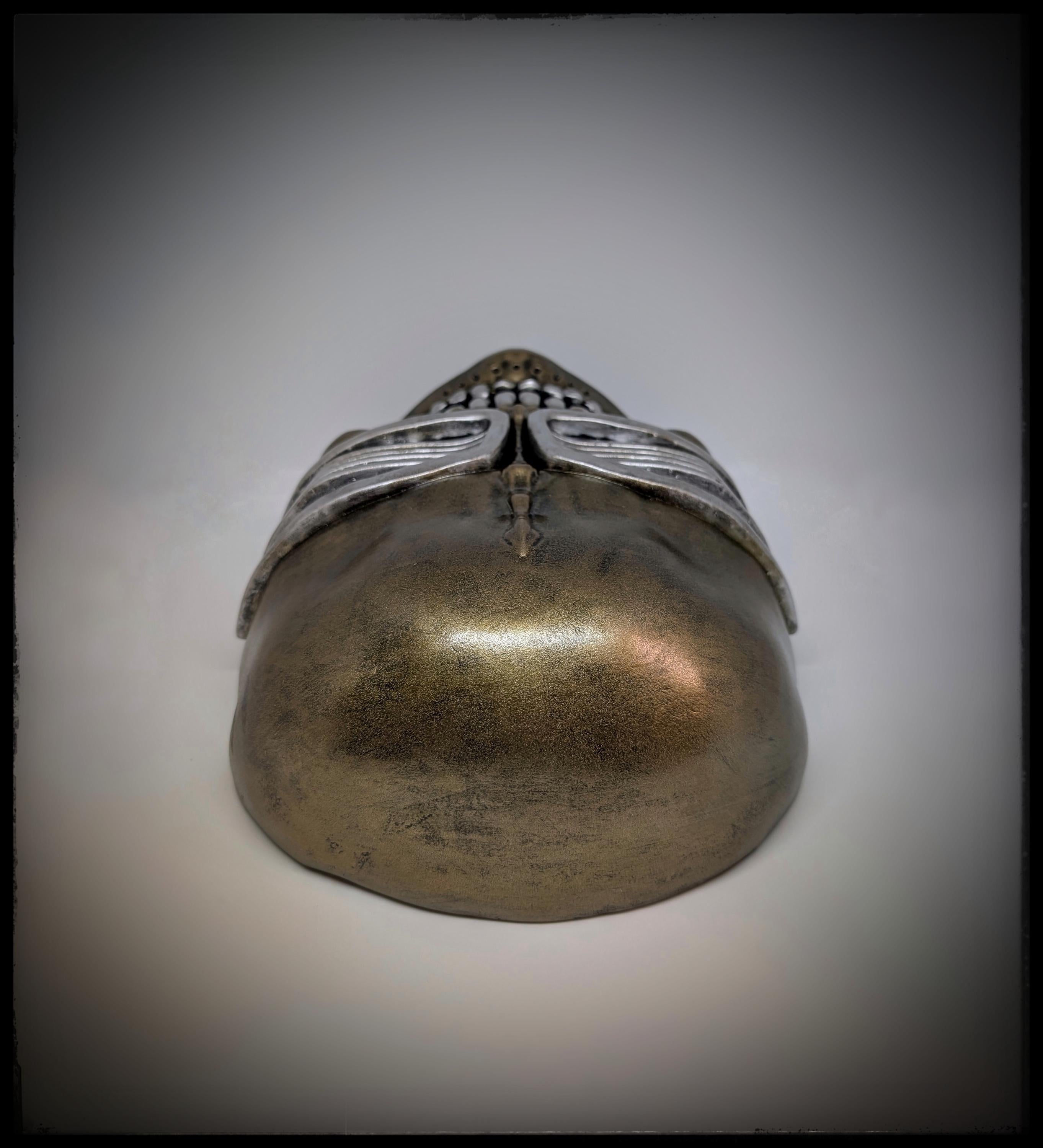 Inspired by H.R. Giger Bombs (1983) Wall Sculpture 10.6x9.3in (27x23.5cm)