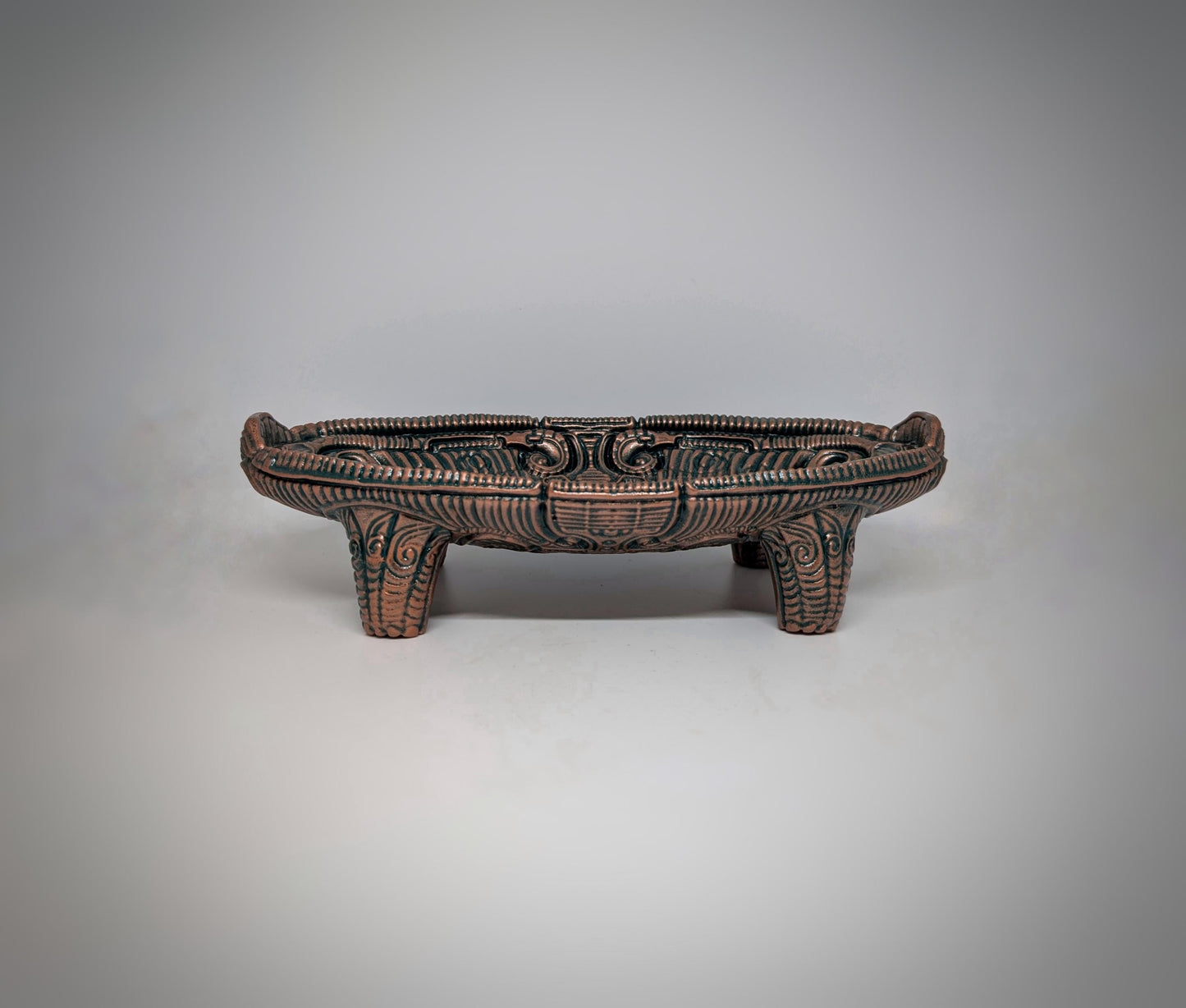 Decorative Tray 3D Resin Sculpture 11in(28 cm) x 5.5in (14 cm)